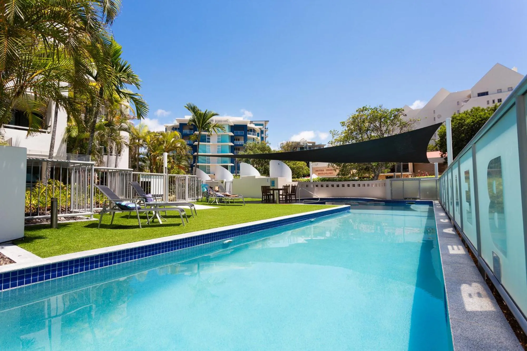 Swimming pool in Beach Club Resort Mooloolaba