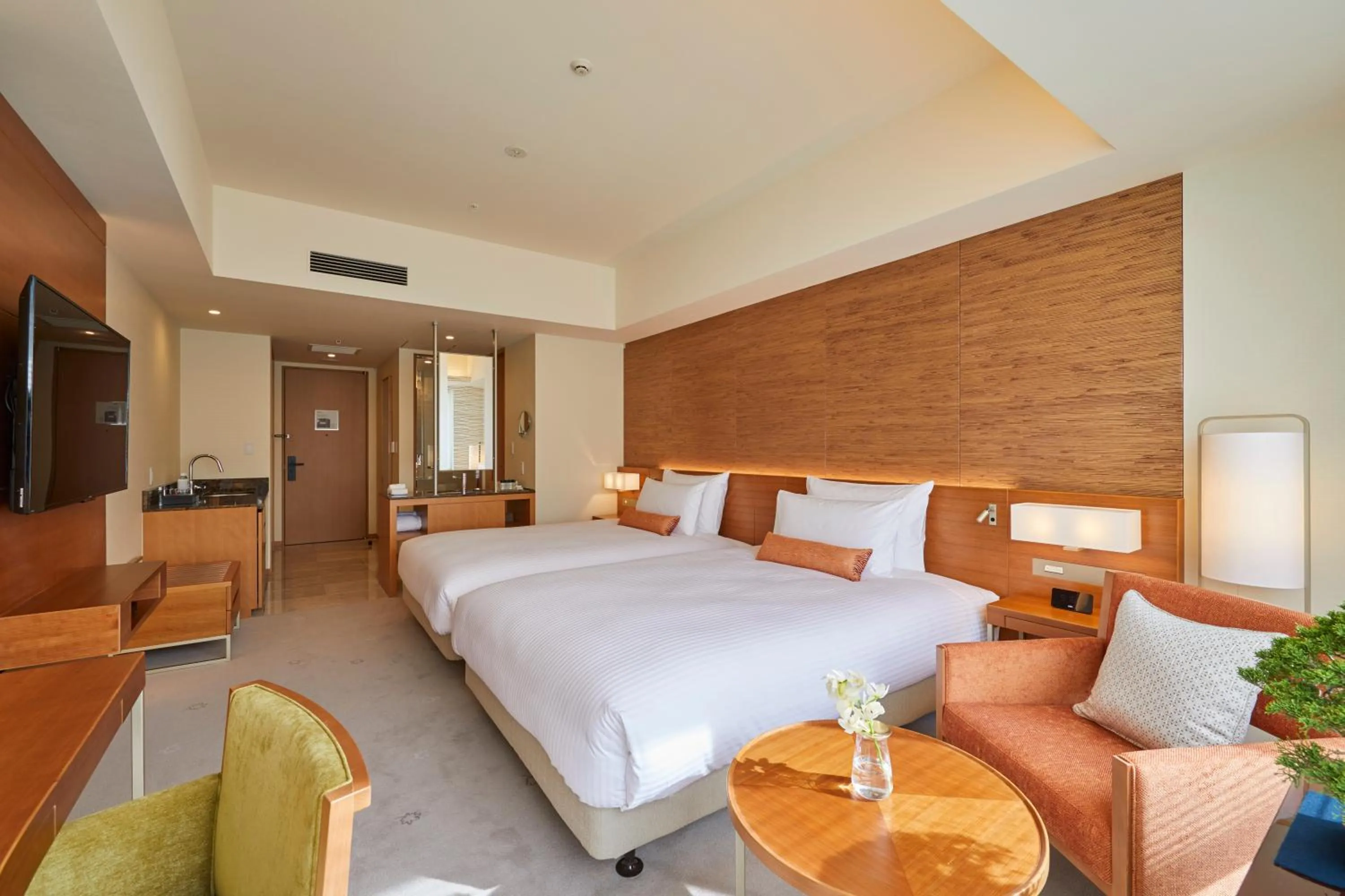 Photo of the whole room, Bed in THE KITANO HOTEL TOKYO