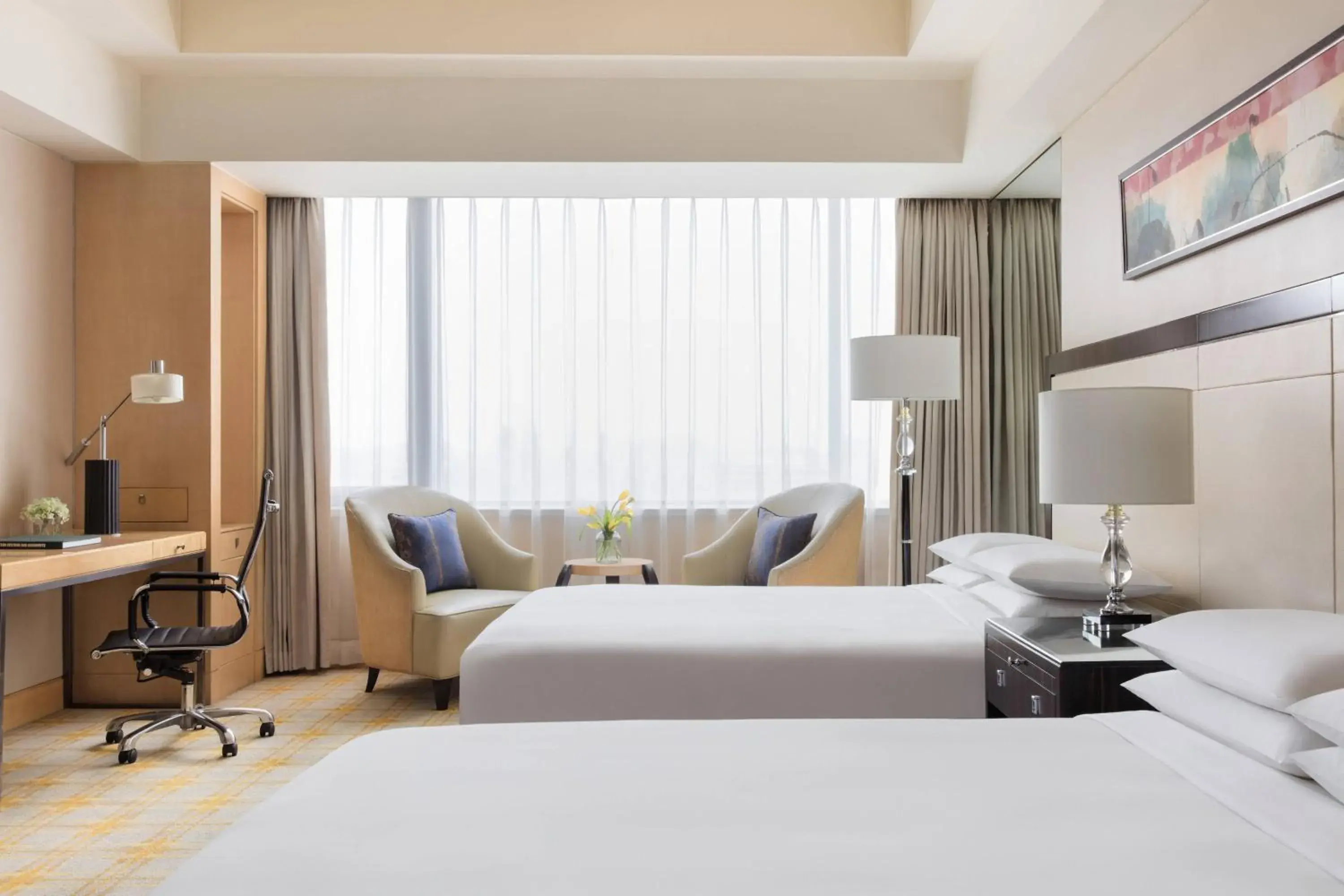 Deluxe Room 2 Double in JW Marriott Hotel Beijing Deluxe Room 2 Double in JW Marriott Hotel Beijing