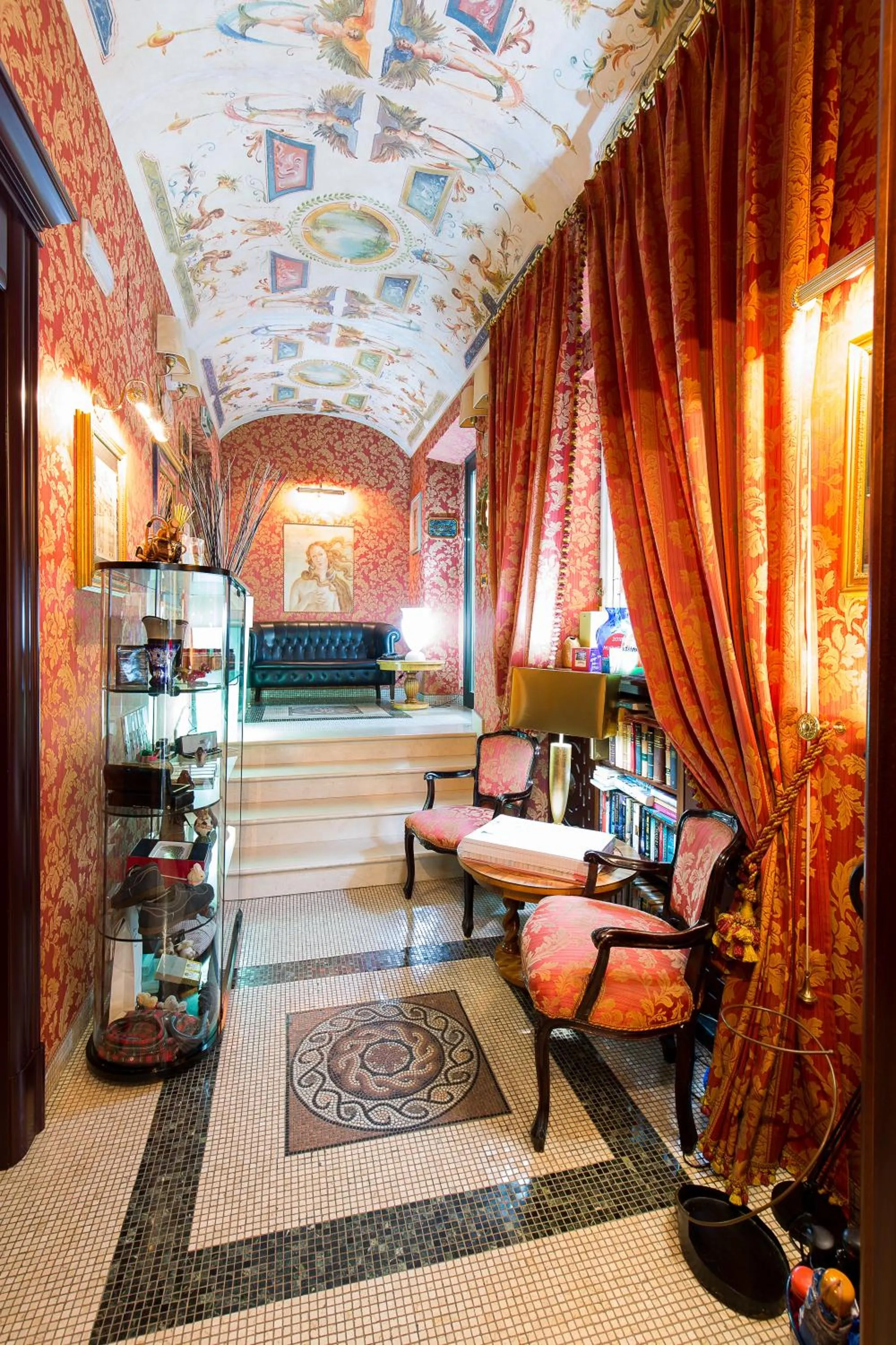 Decorative detail in Hotel Celio