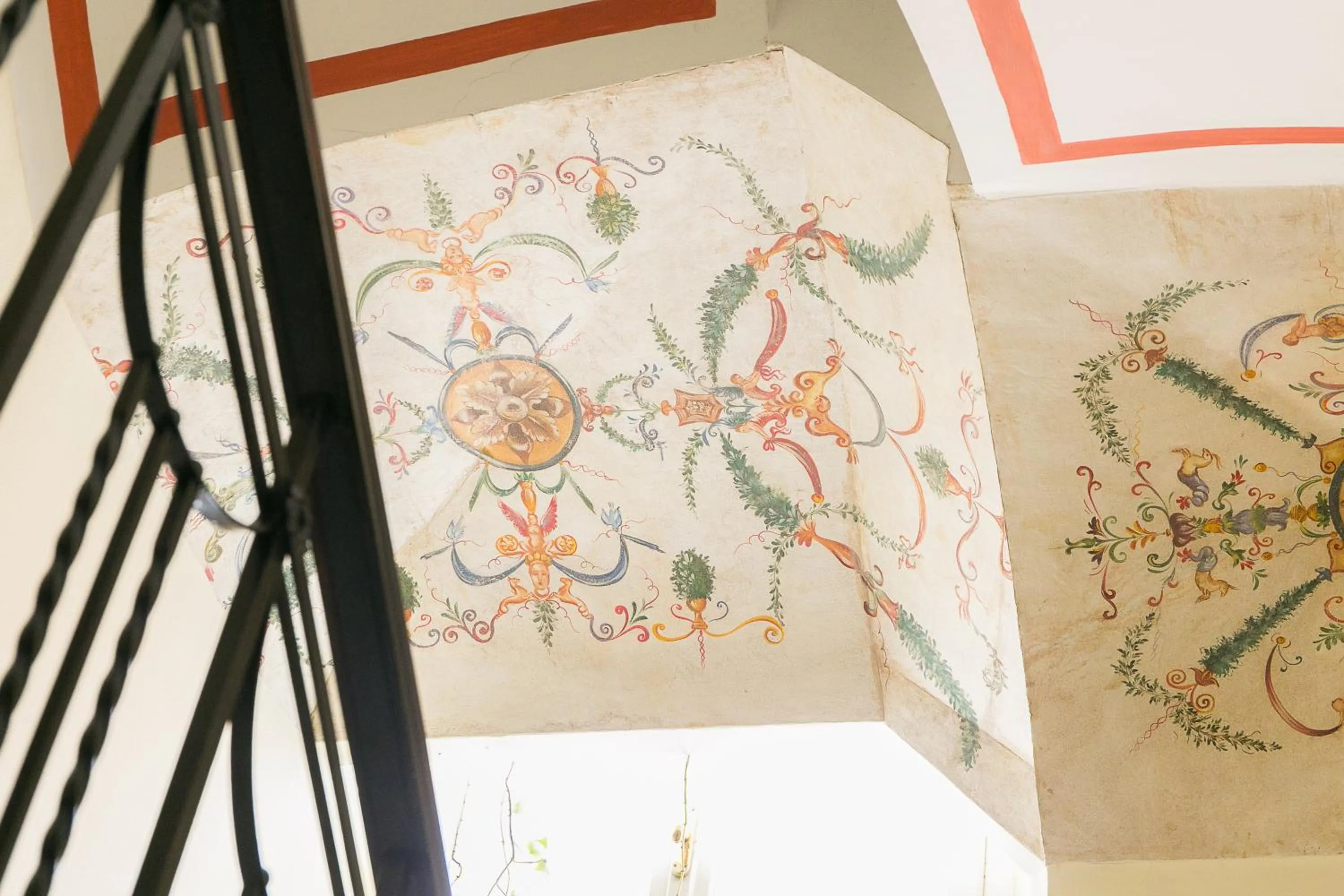 Decorative detail in Hotel Celio