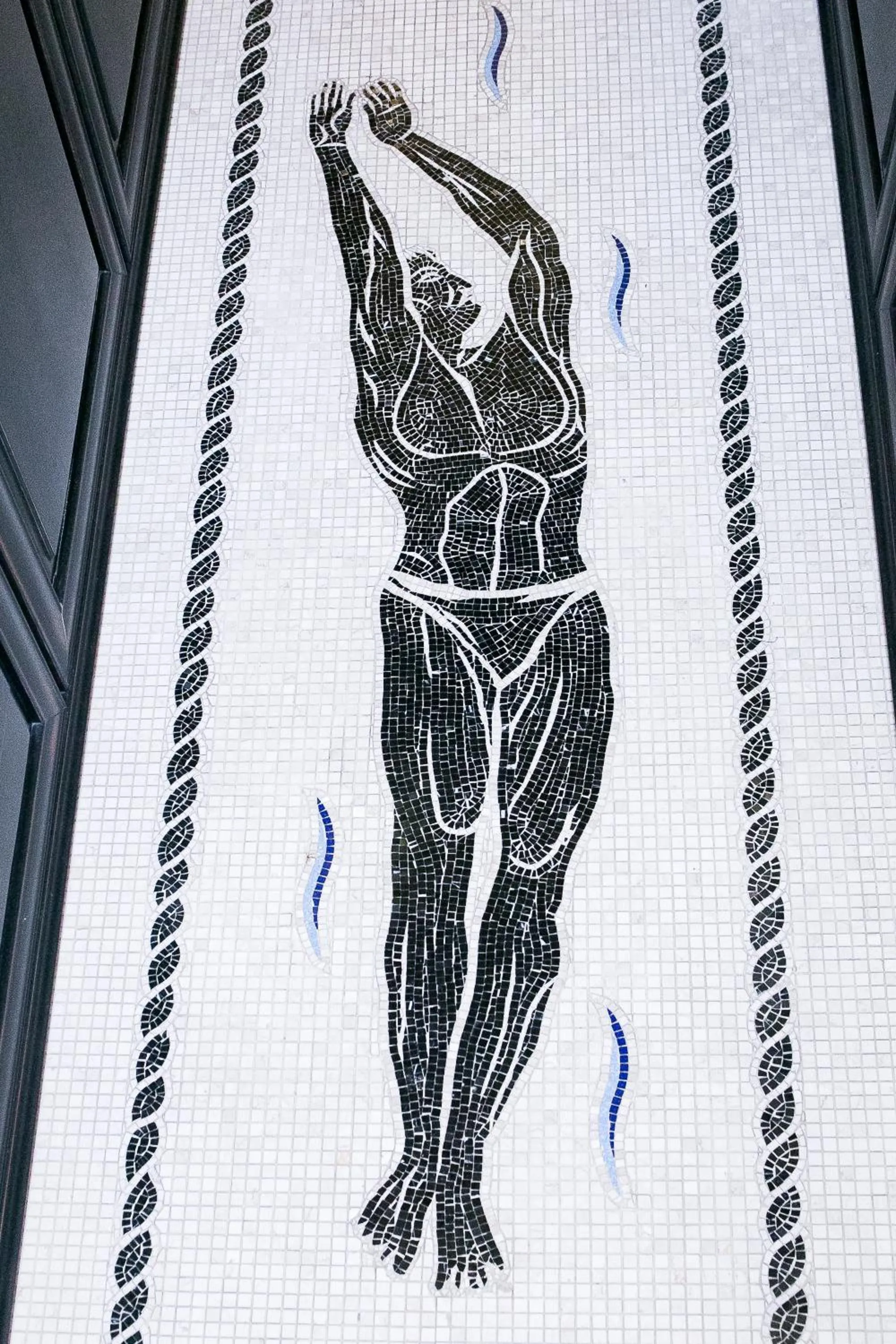 Decorative detail in Hotel Celio