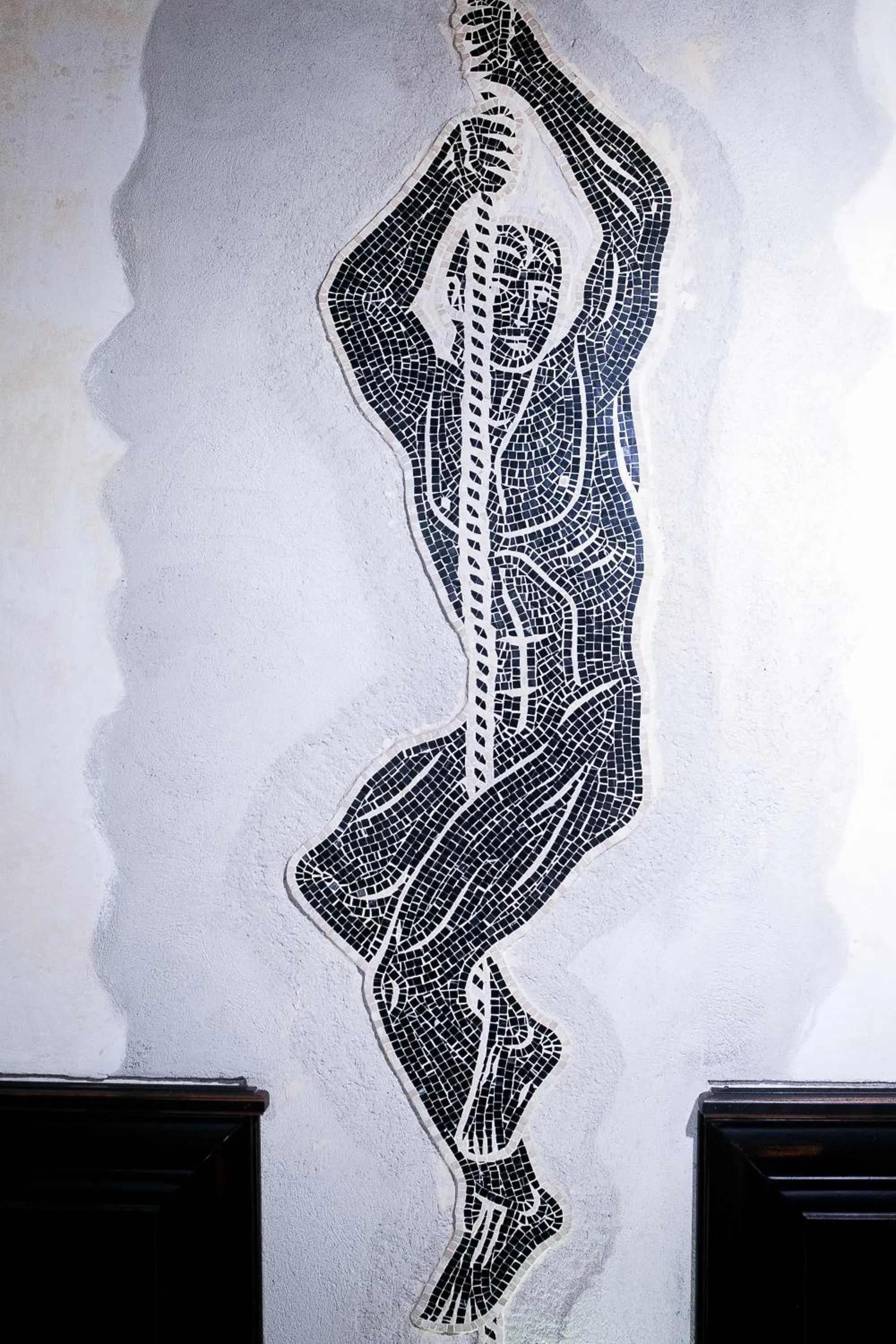 Decorative detail in Hotel Celio