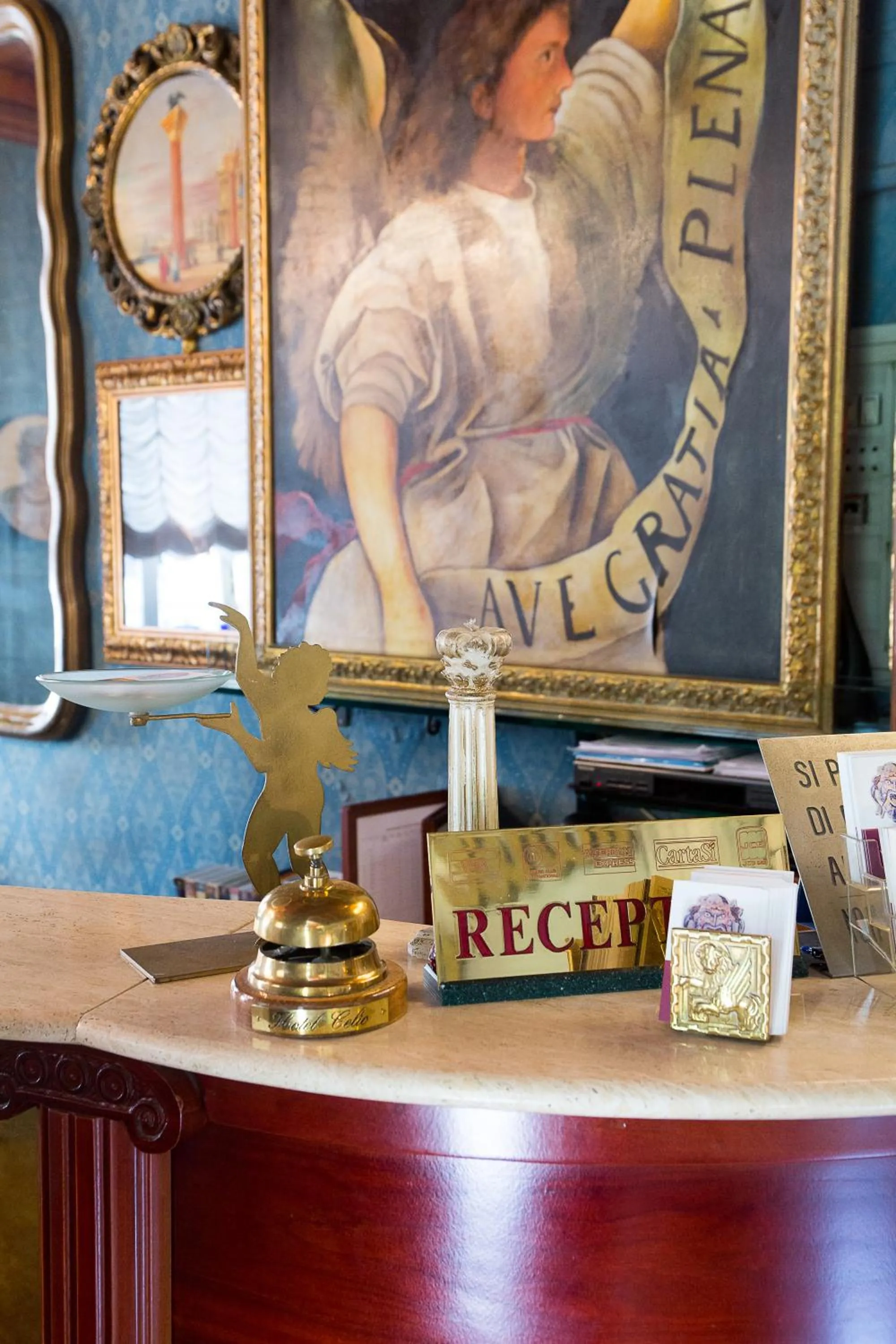 Lobby or reception in Hotel Celio