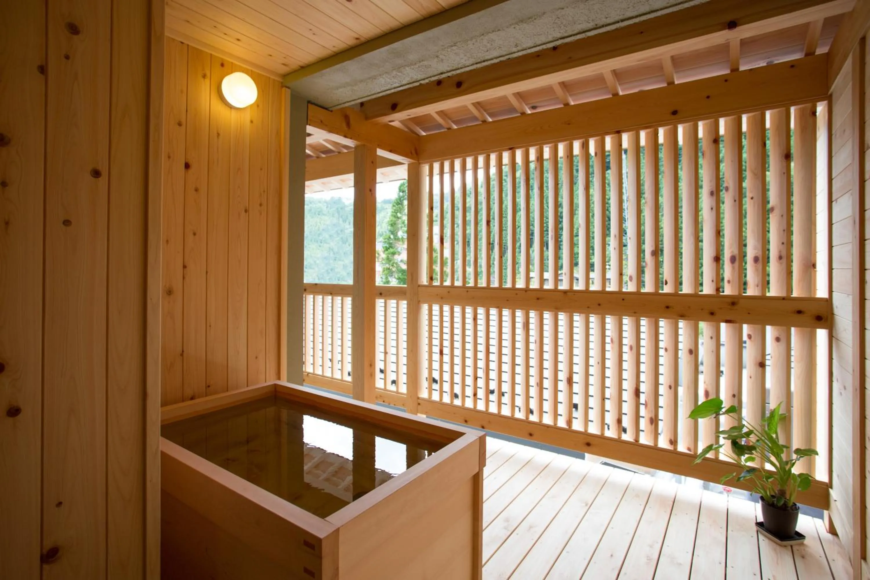 Open Air Bath in Yura No Yado Seifuen