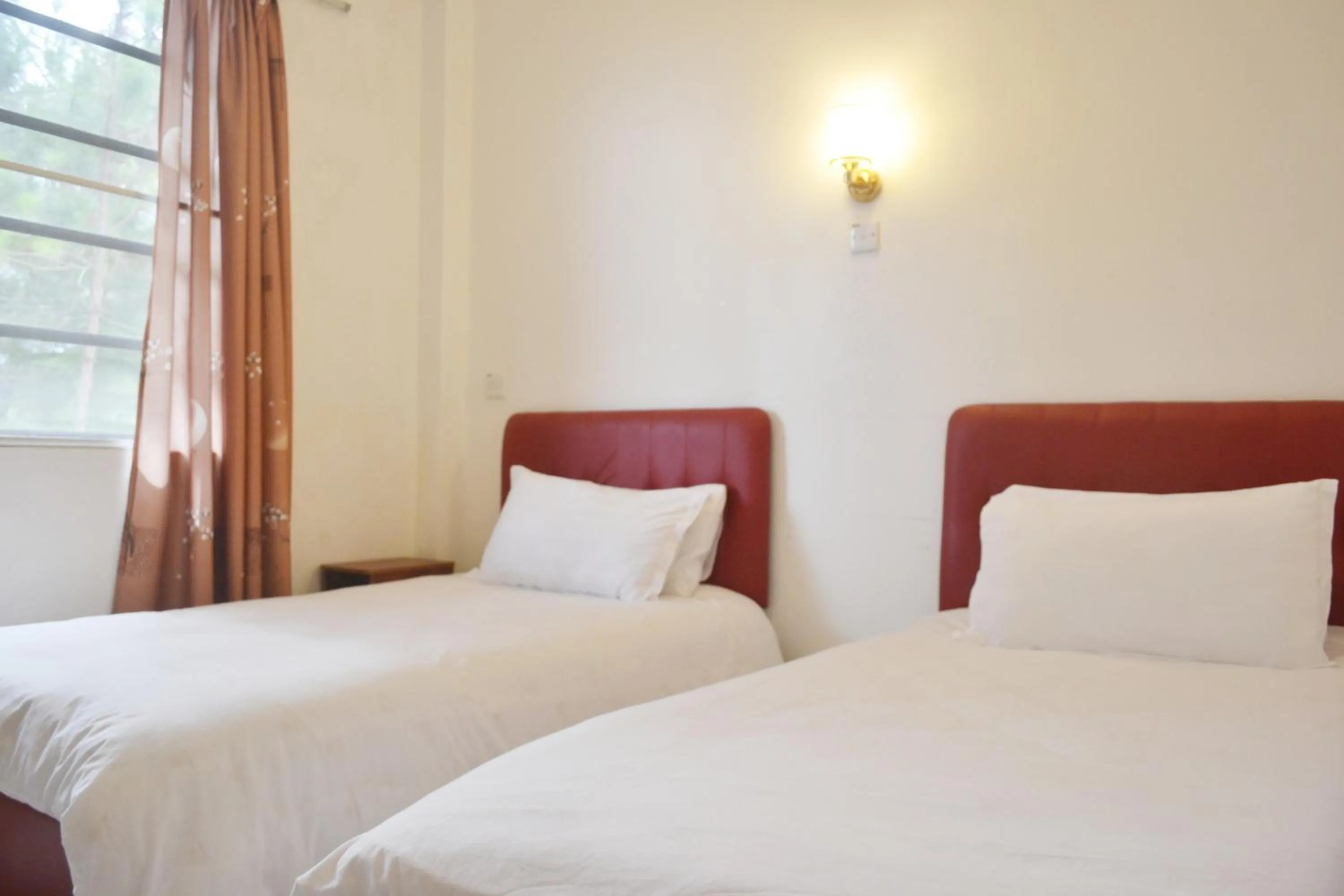 Bed in Skyville Zen Resort,Kundasang