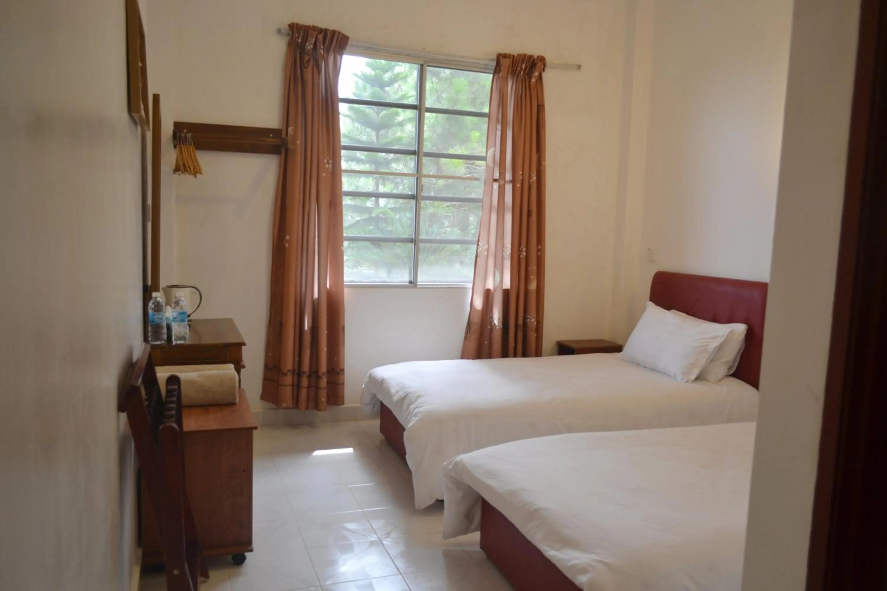 Bed in Skyville Zen Resort,Kundasang