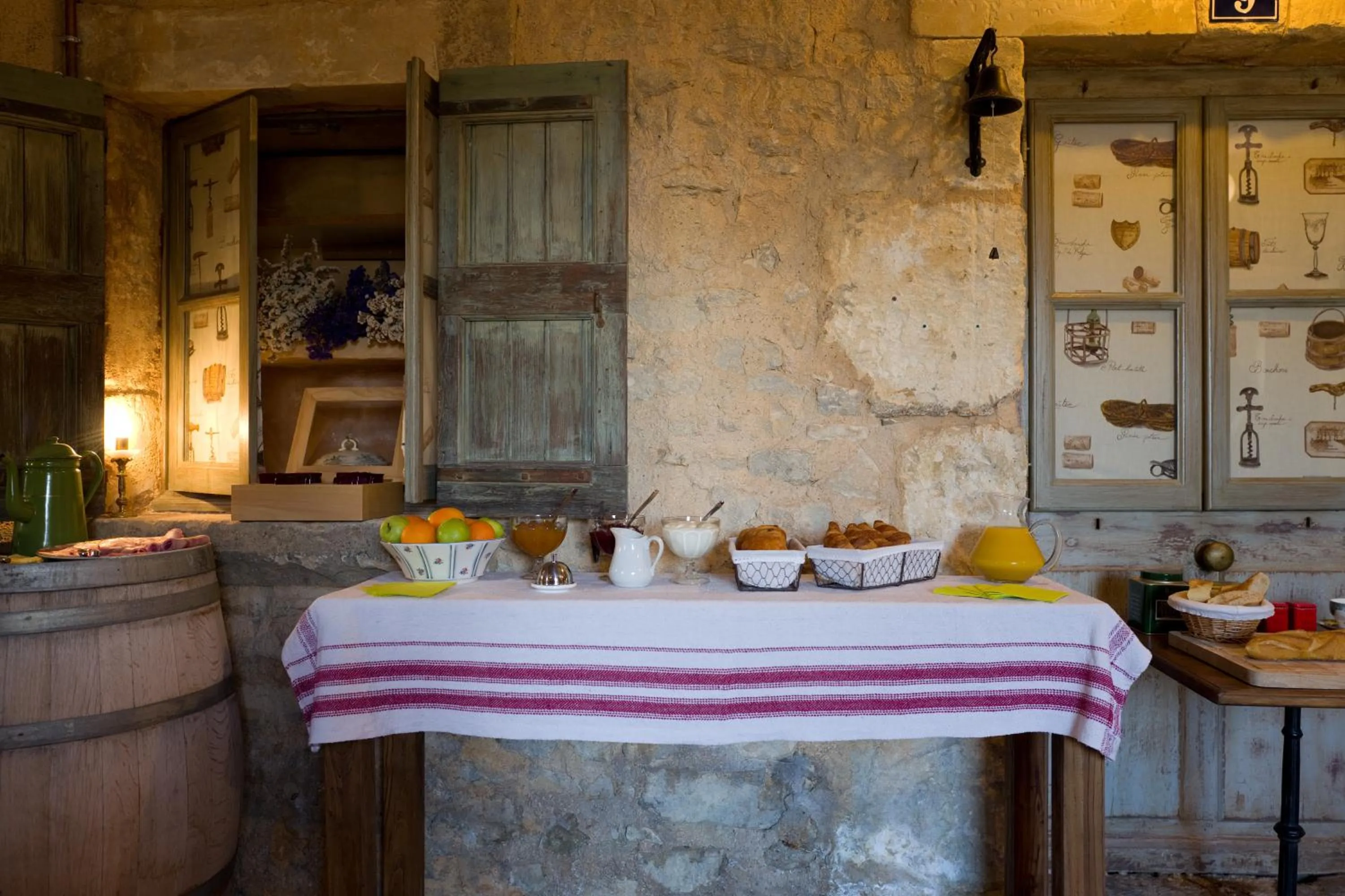 Food and drinks in Le Crillon