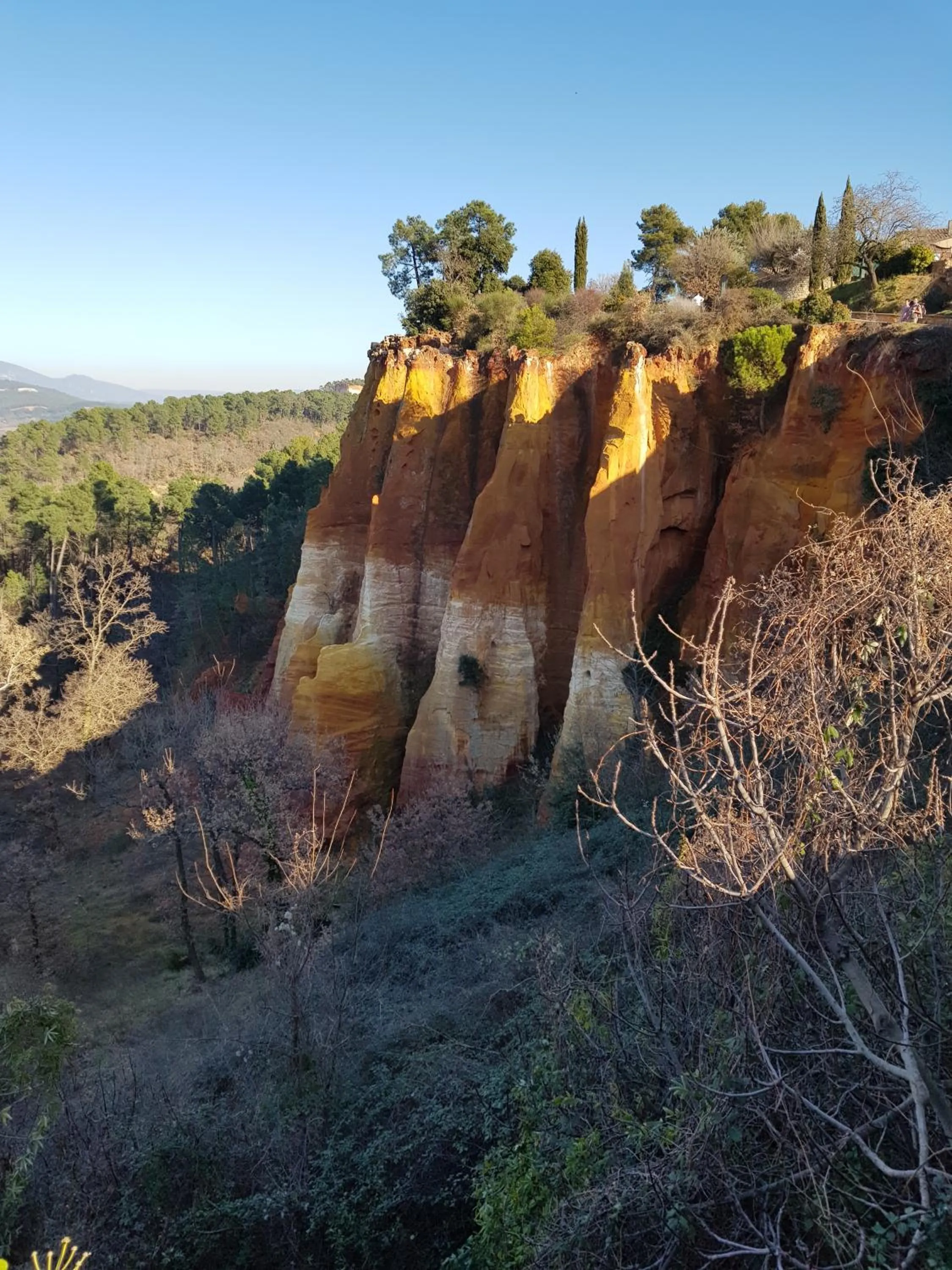 Natural landscape in Le Crillon