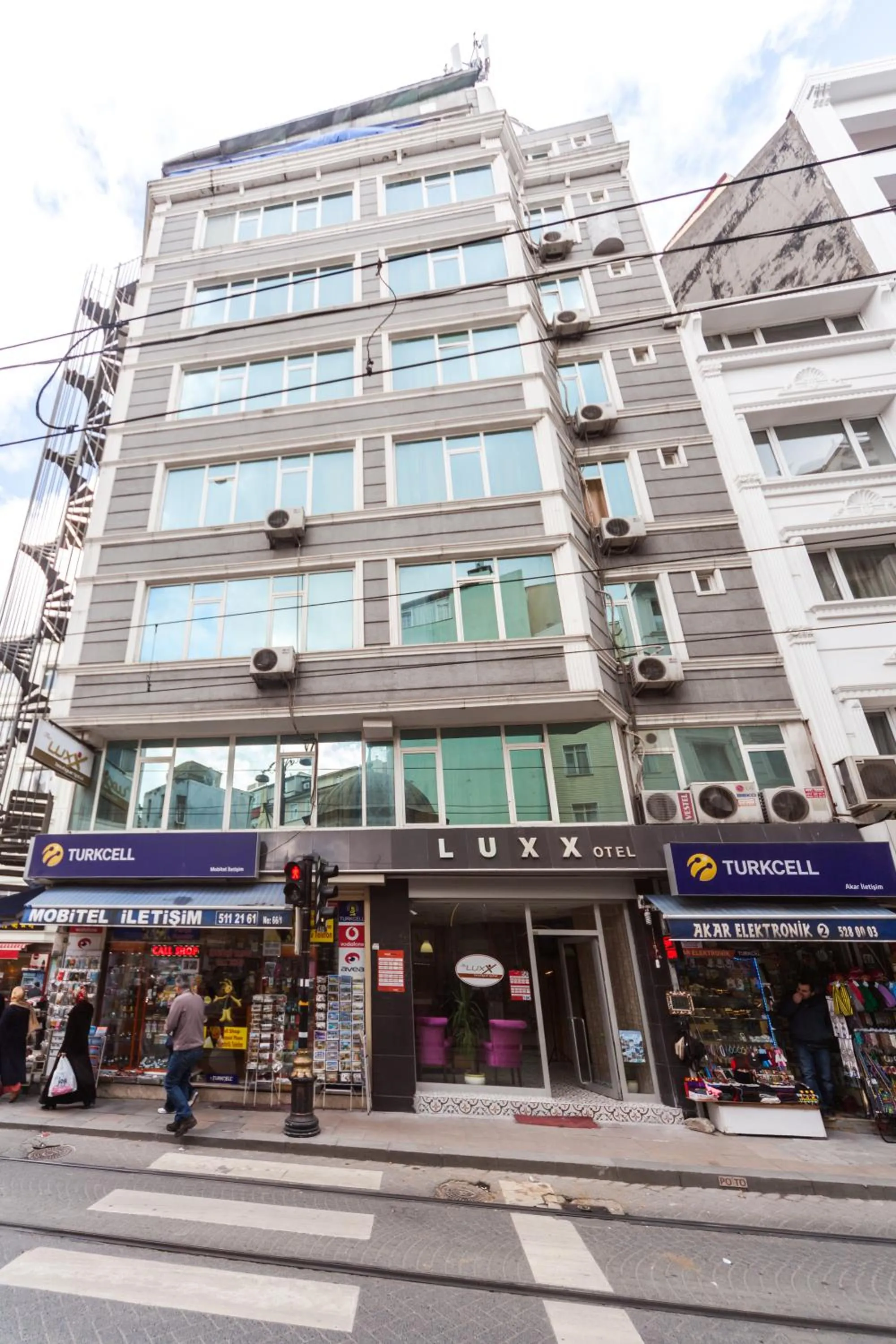 Property building in Omega Luxx Hotel