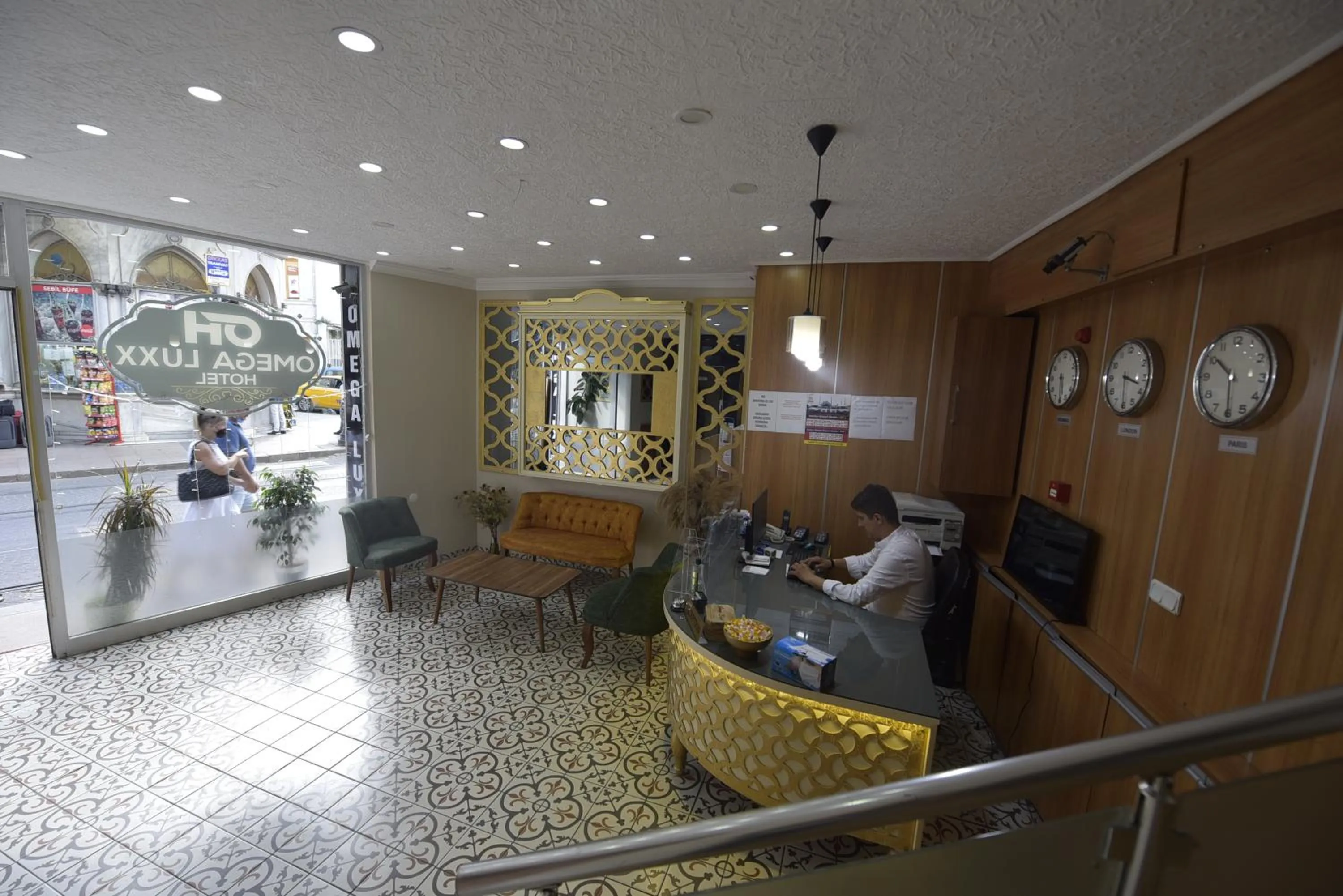 Property building in Omega Luxx Hotel