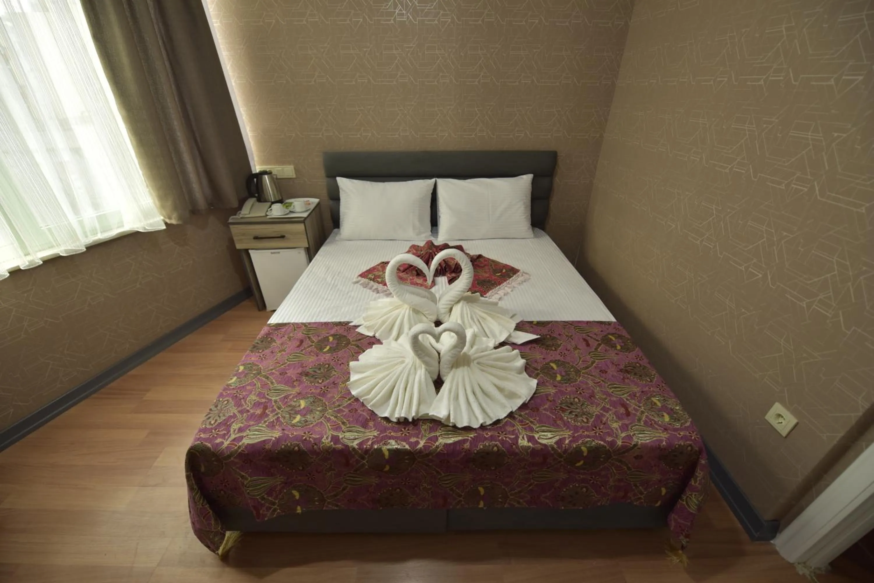 People, Bed in Omega Luxx Hotel