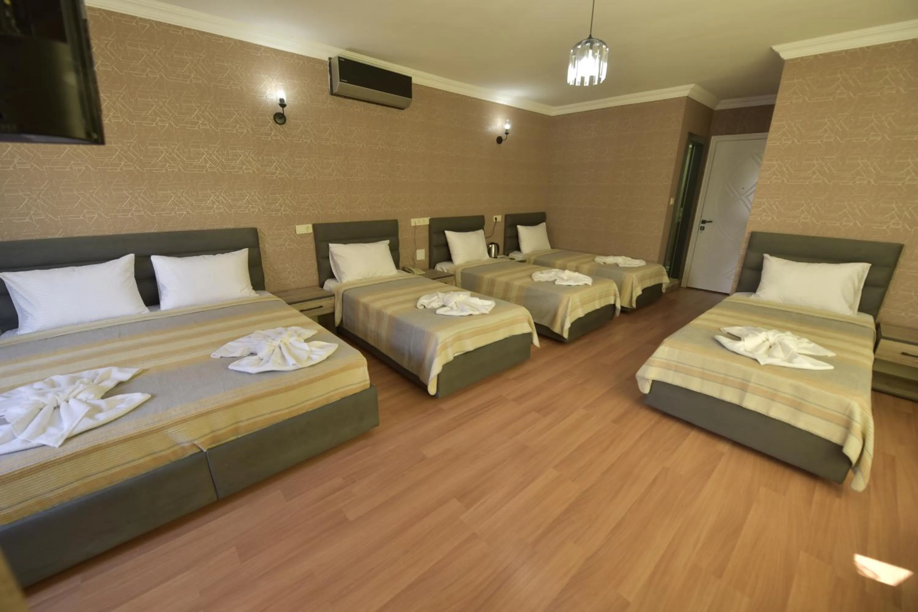 People, Bed in Omega Luxx Hotel