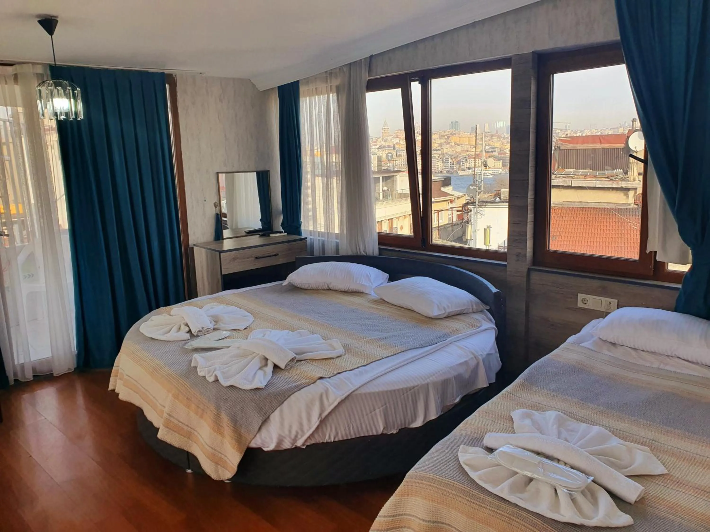 Natural landscape, Bed in Omega Luxx Hotel