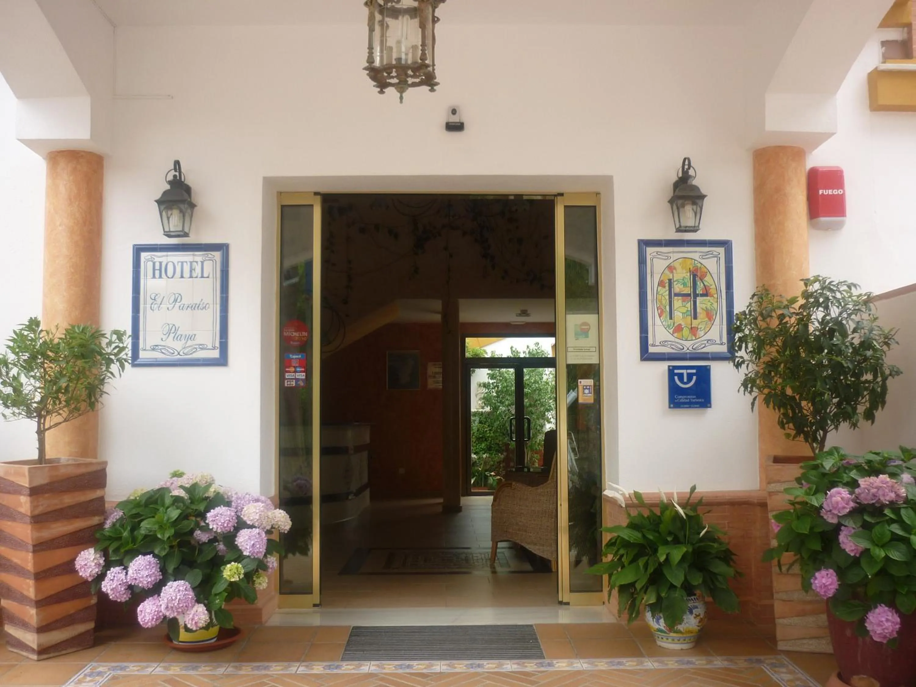 Facade/entrance in PARAISO PLAYA Hotel