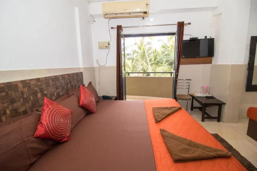 Bed in Travo Suites Panjim