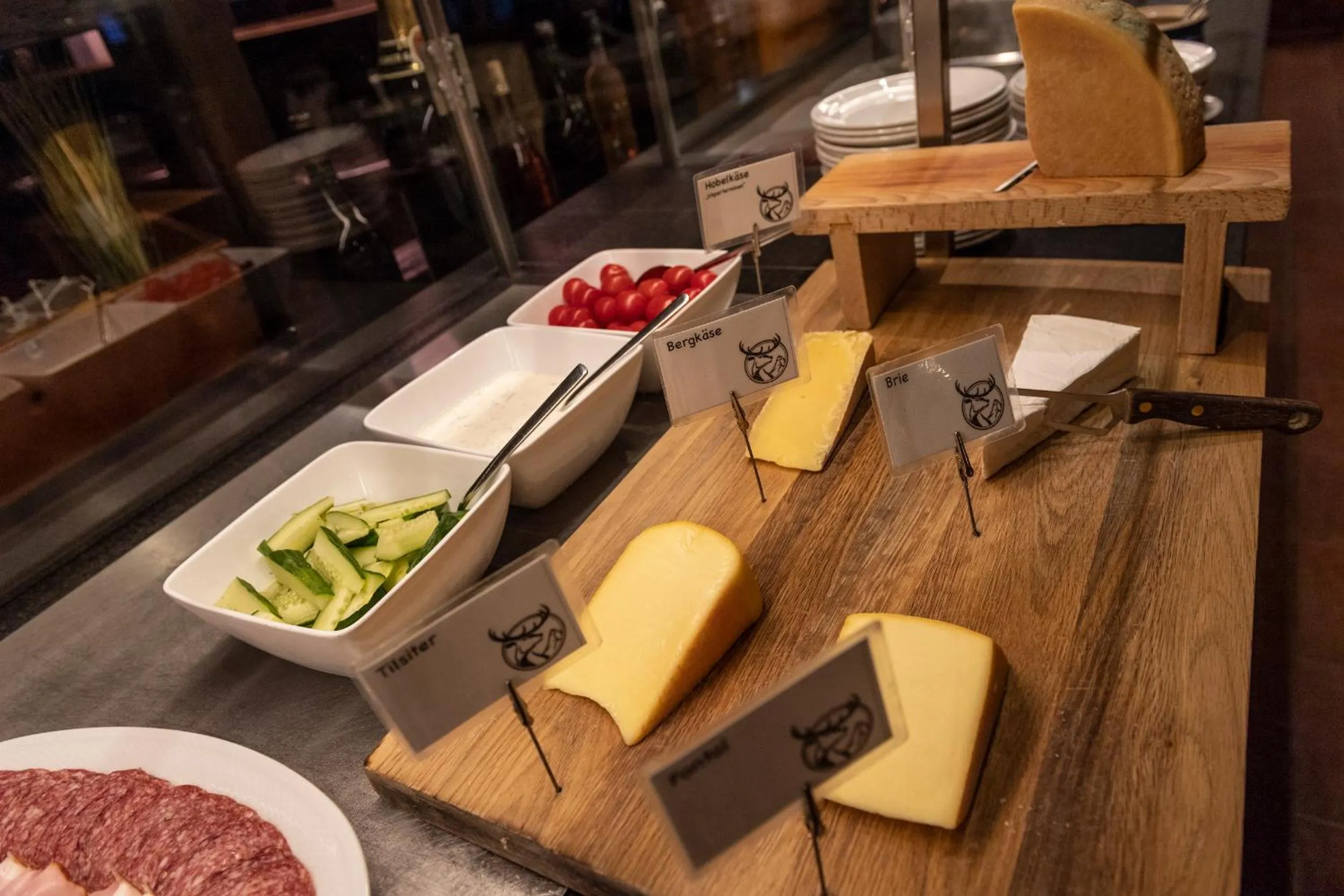 Buffet breakfast in Hotel Jägerhof