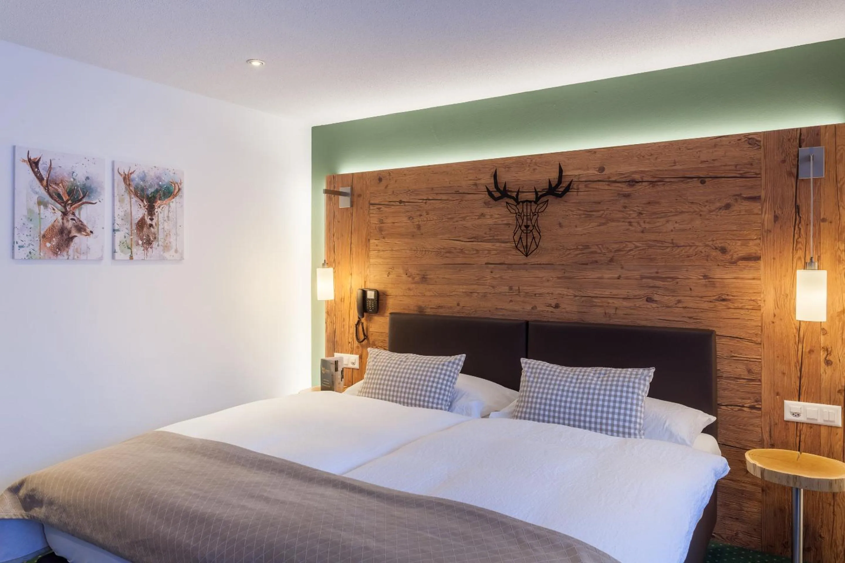 Bed in Hotel Jägerhof