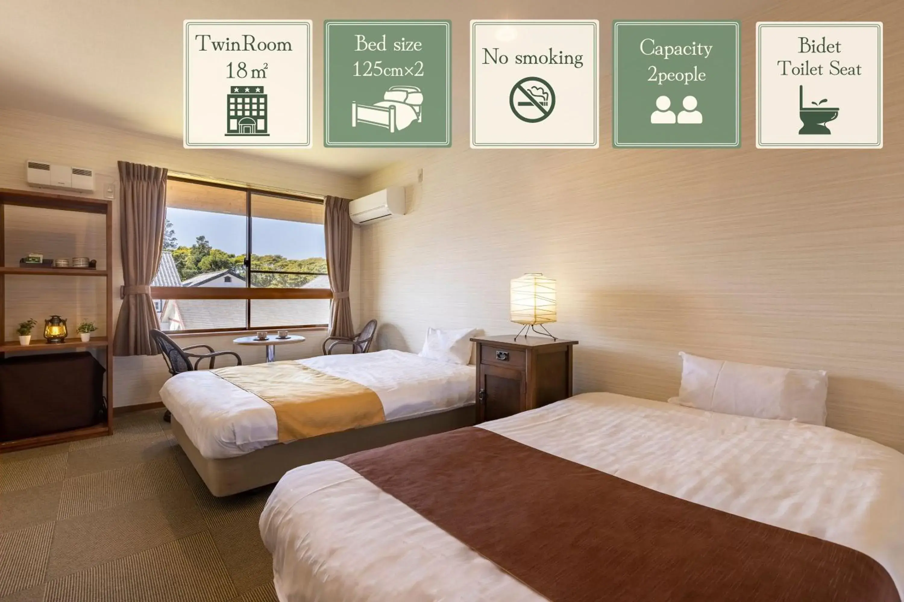 Twin Room with Shared Bathroom - single occupancy in Goto Conkana Kingdom Twin Room with Shared Bathroom - single occupancy in Goto Conkana Kingdom