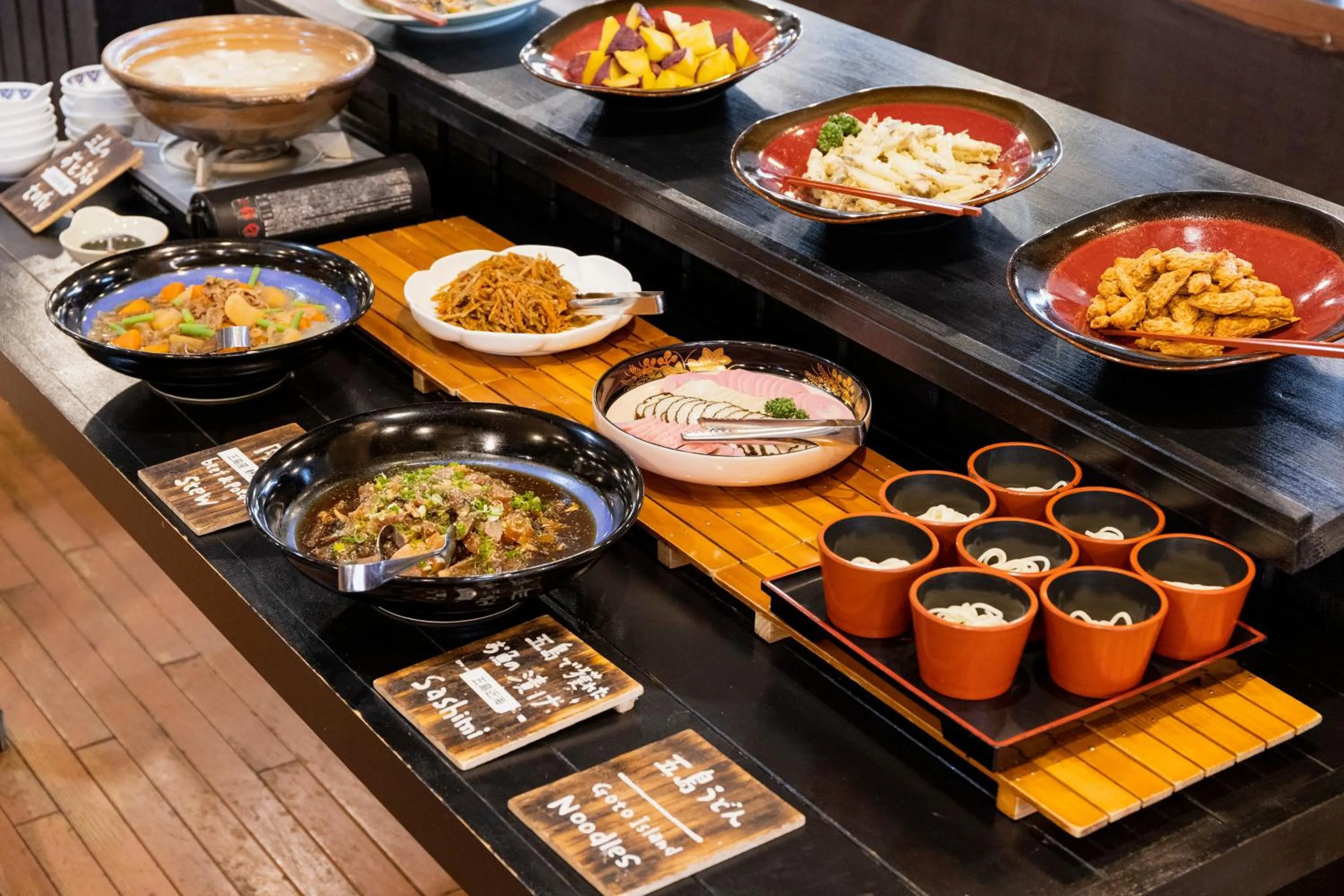 Breakfast in Goto Conkana Kingdom