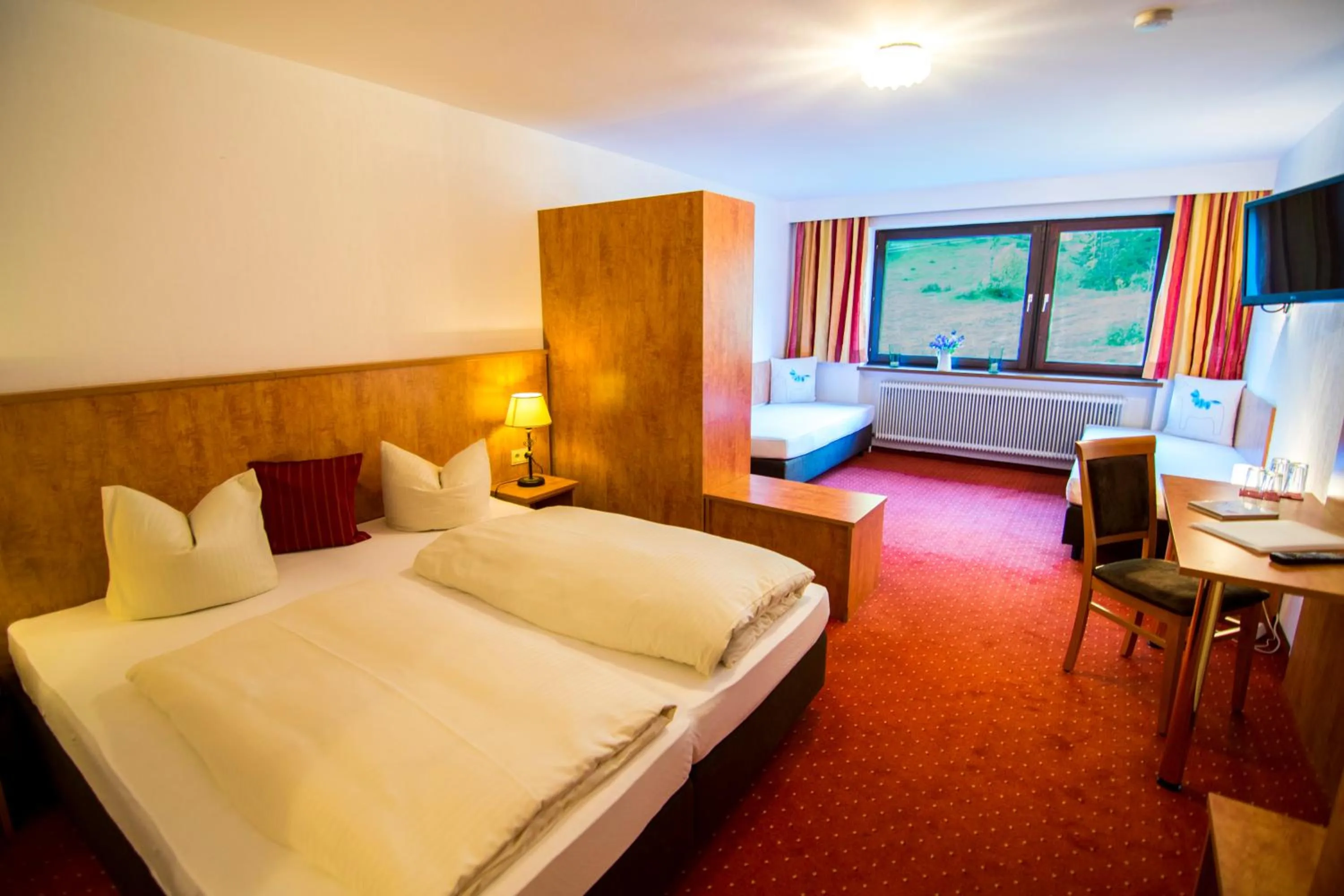 Photo of the whole room, Bed in Hotel Berghof