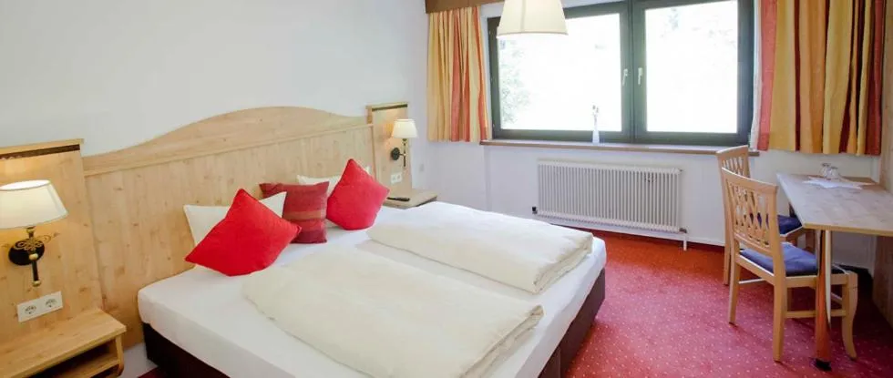 Bedroom, Bed in Hotel Berghof