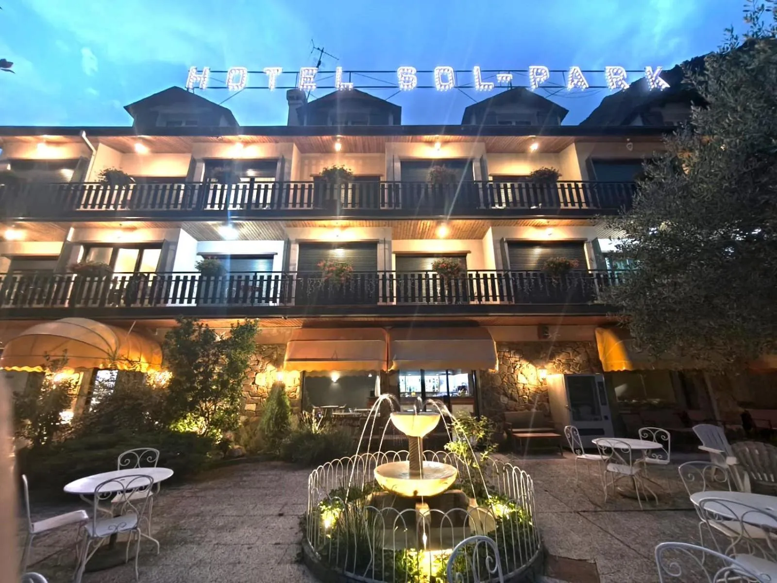 Property building in Hotel Sol-Park