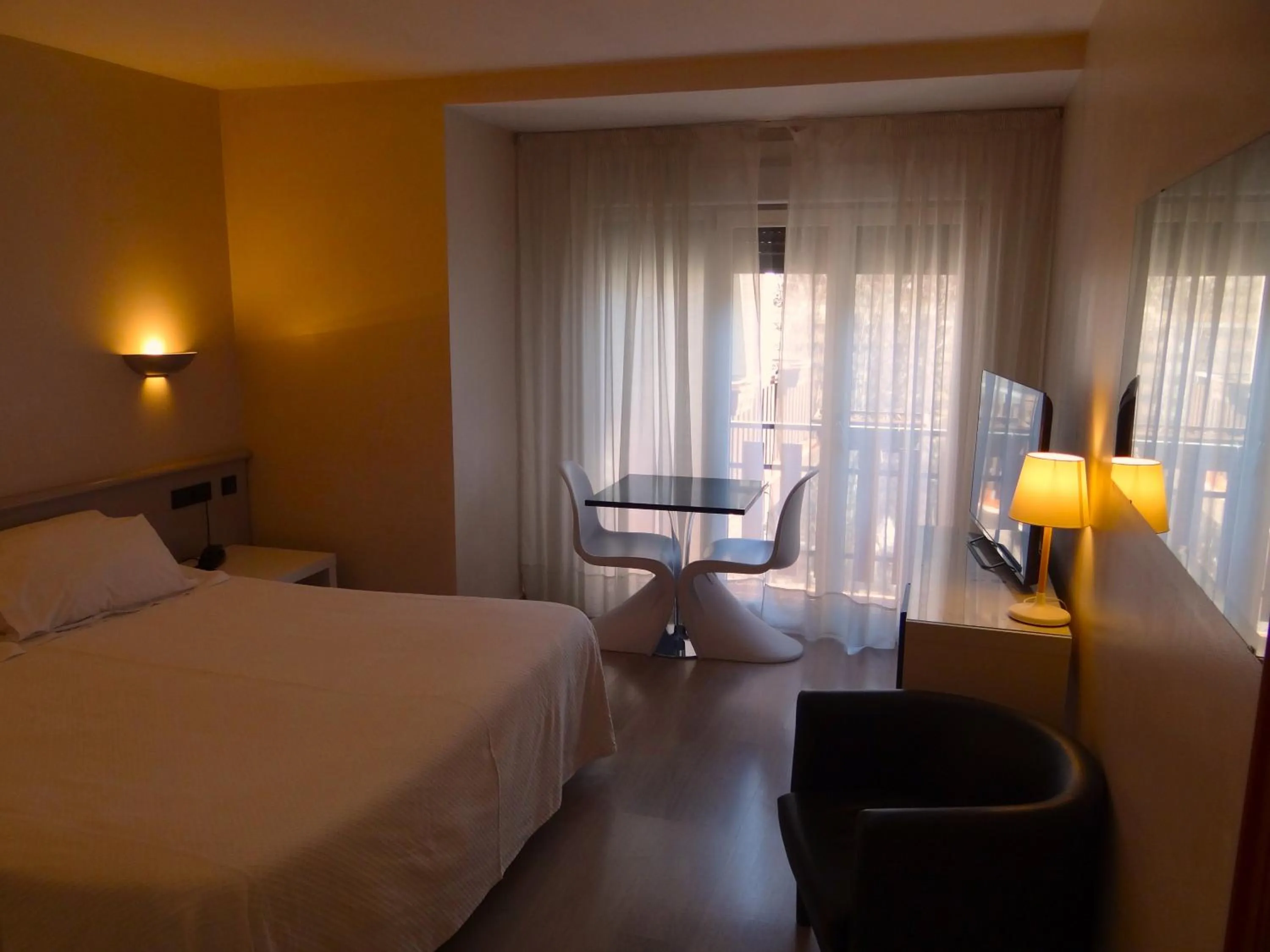 Bed in Hotel Sol-Park