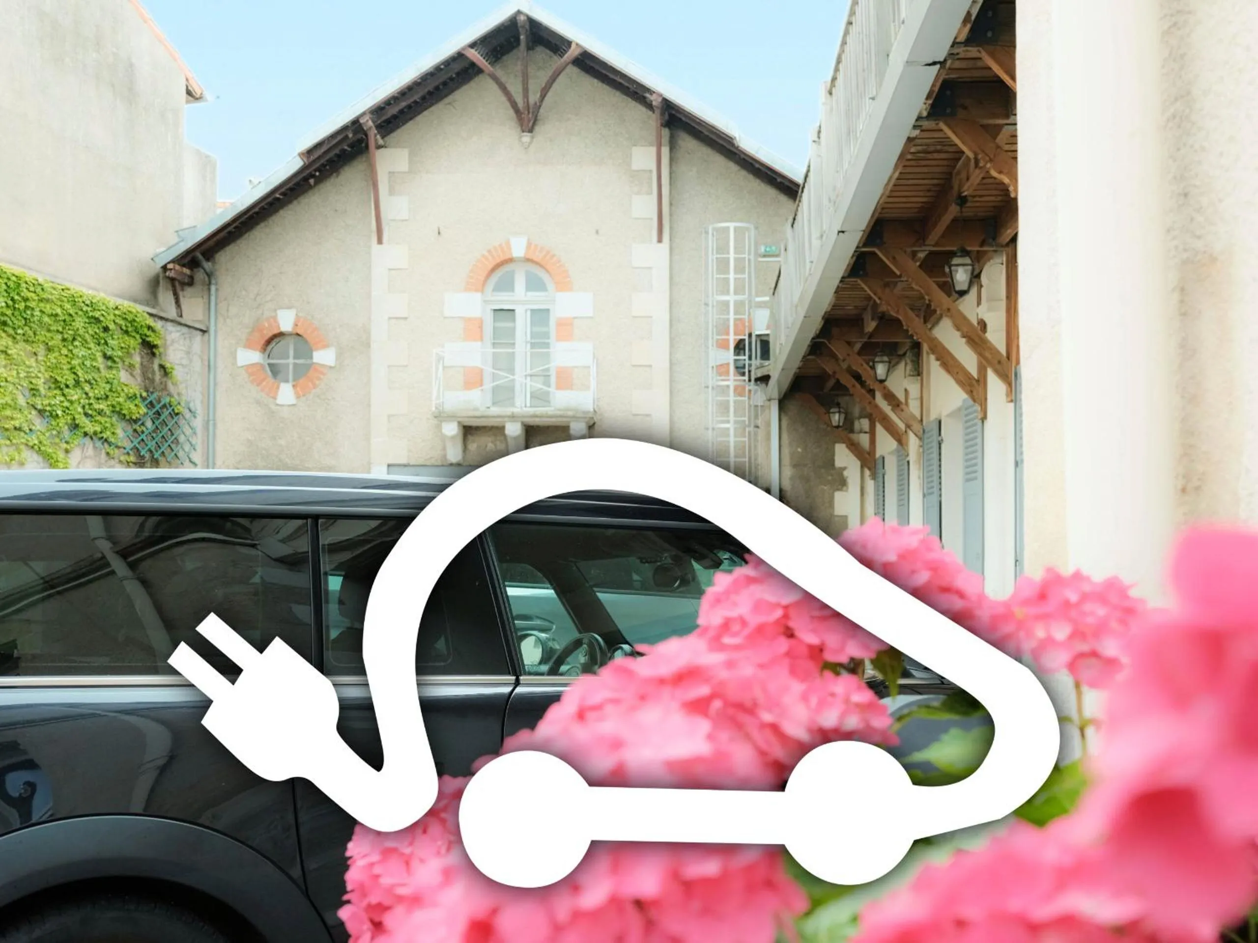 Parking in Logis Hôtel de l'Europe