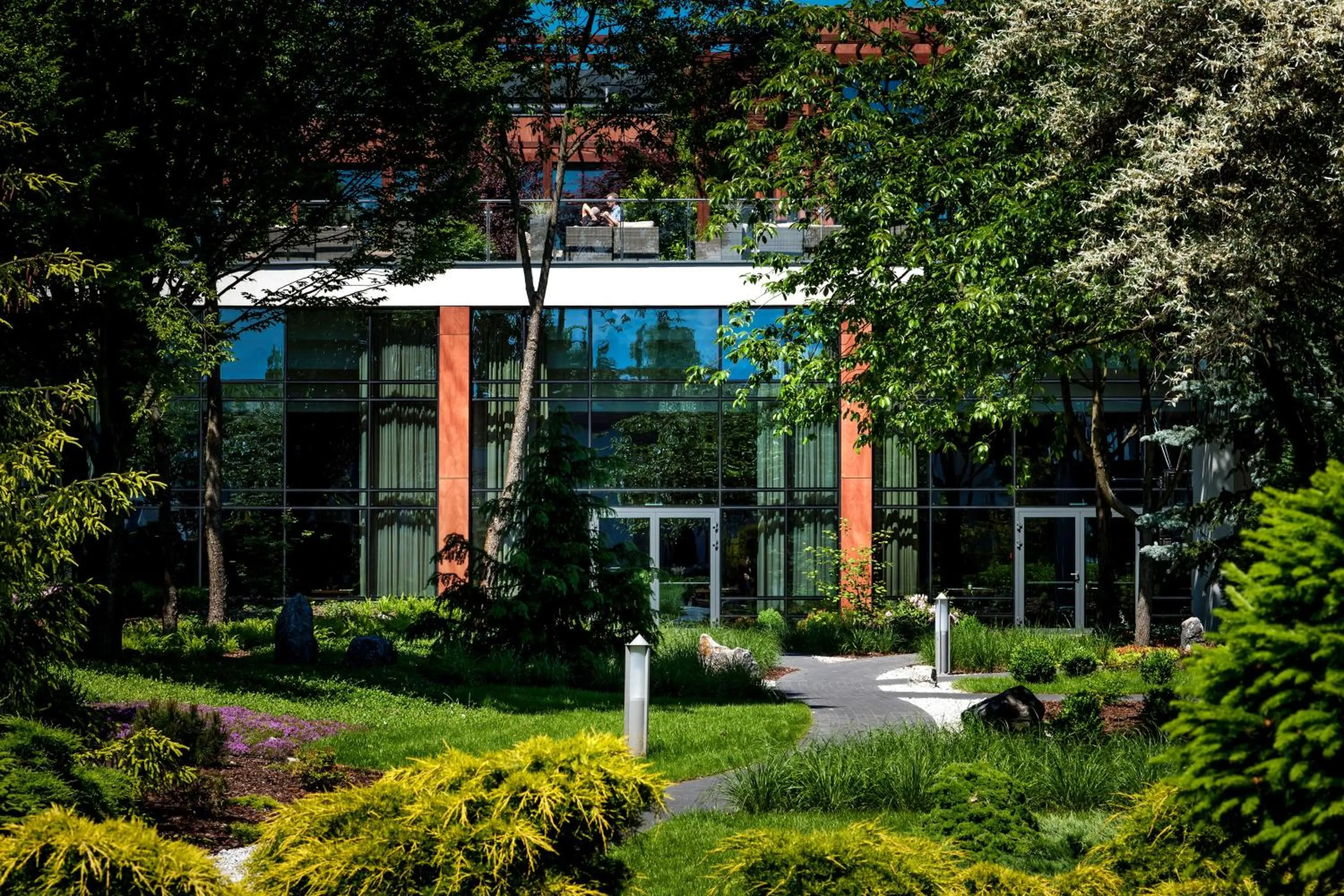 Garden in Hotel Warszawianka