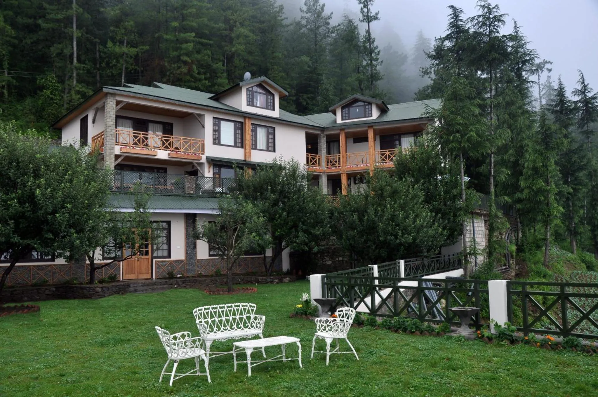 Bird's eye view in Mahasu House