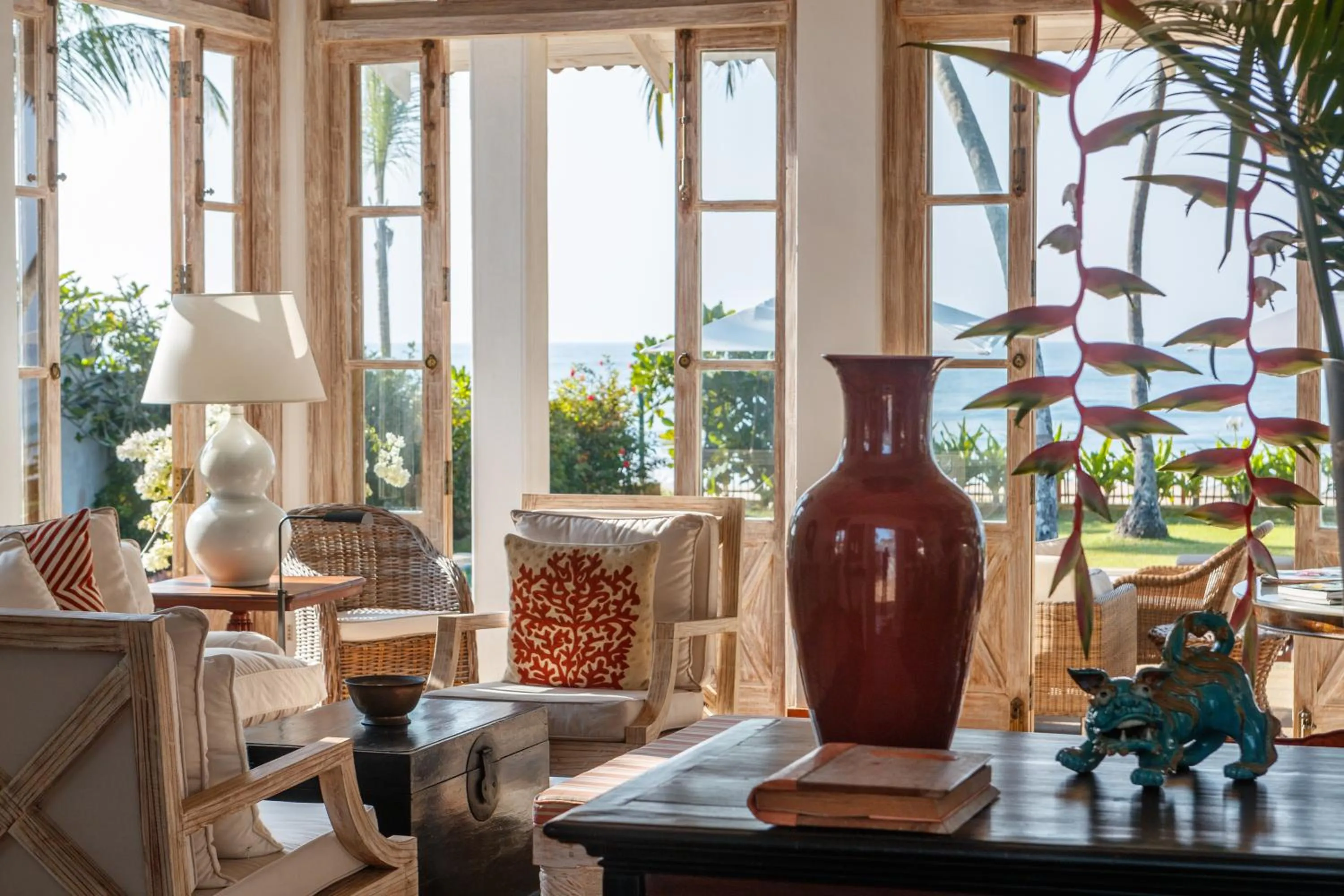 Seating area in Habaraduwa House