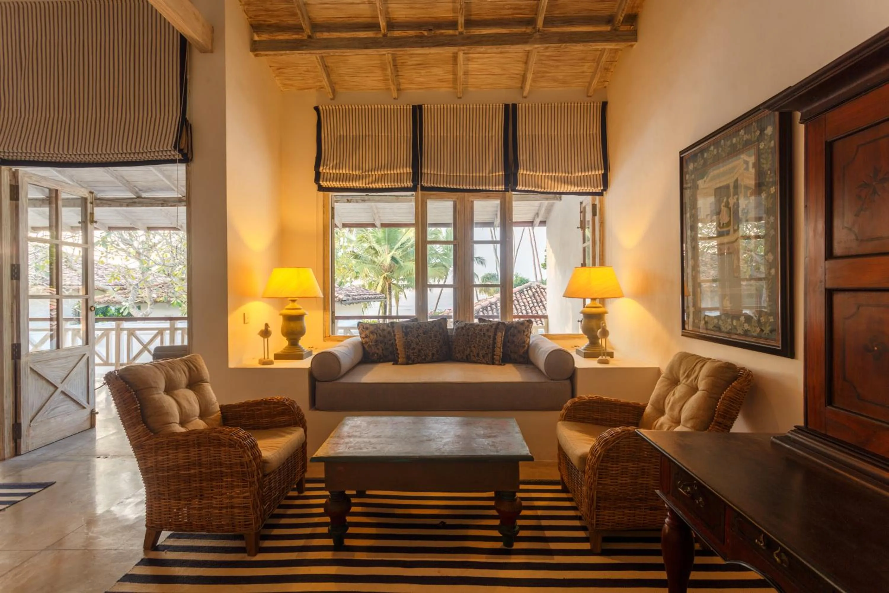 Living room in Habaraduwa House