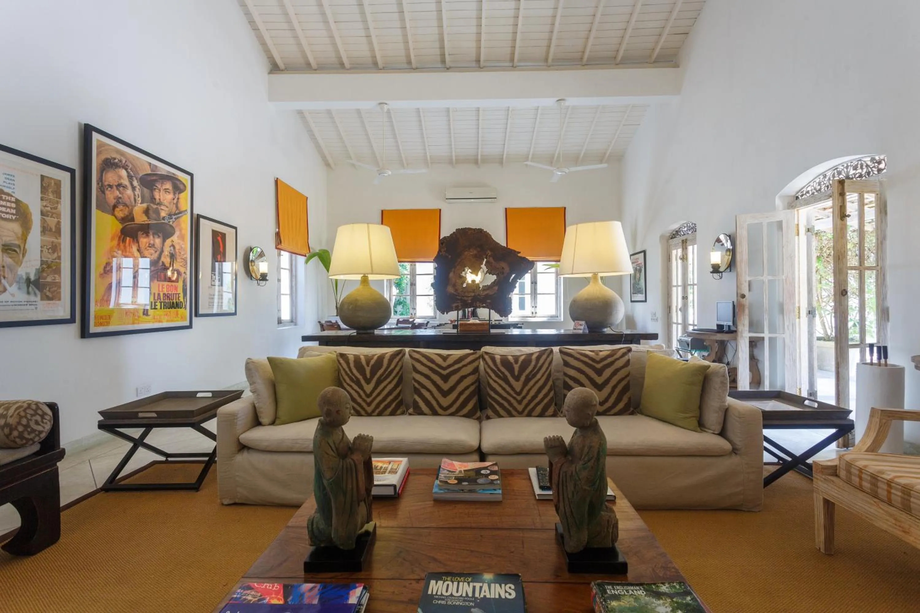 Seating area in Habaraduwa House