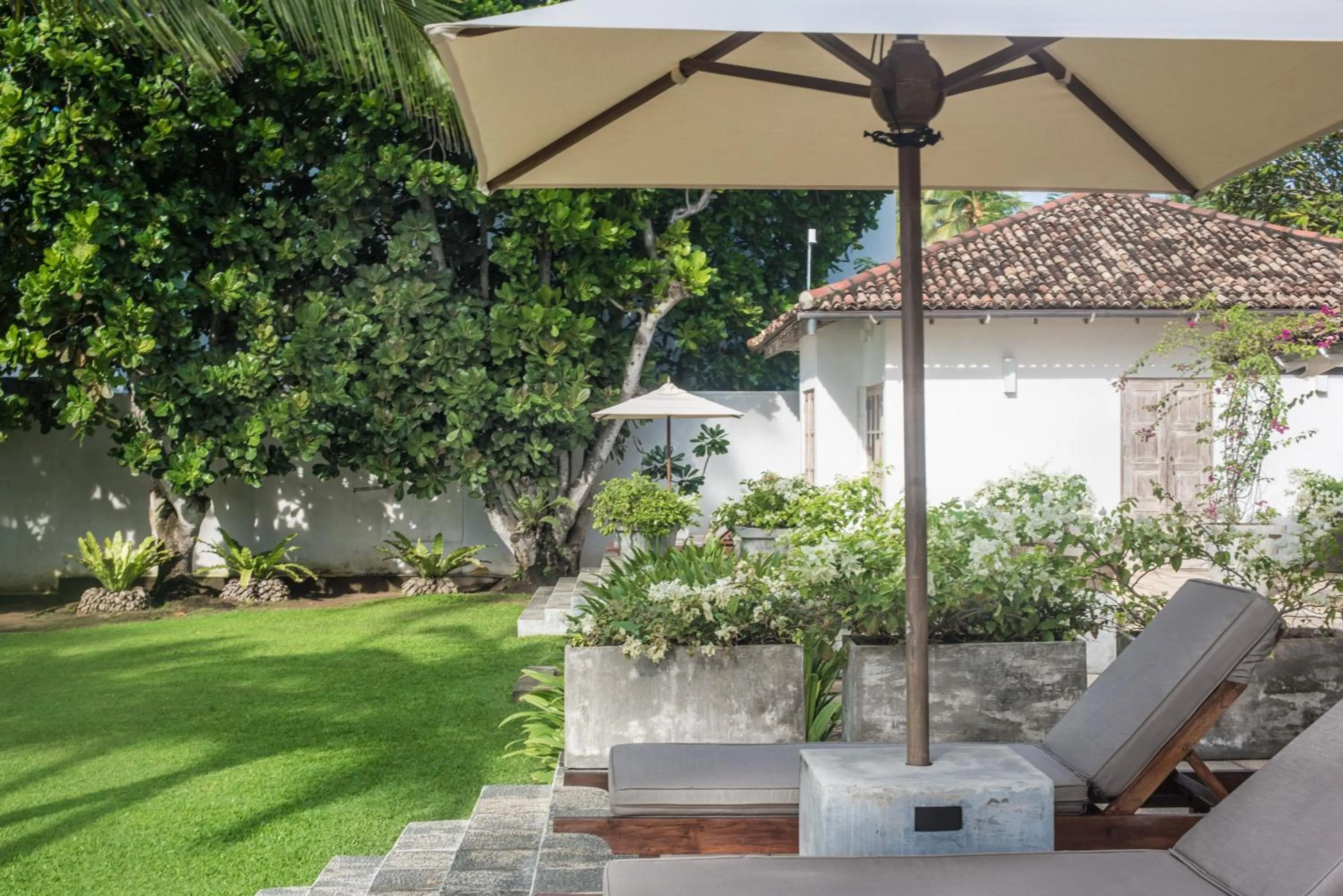 Seating area in Habaraduwa House
