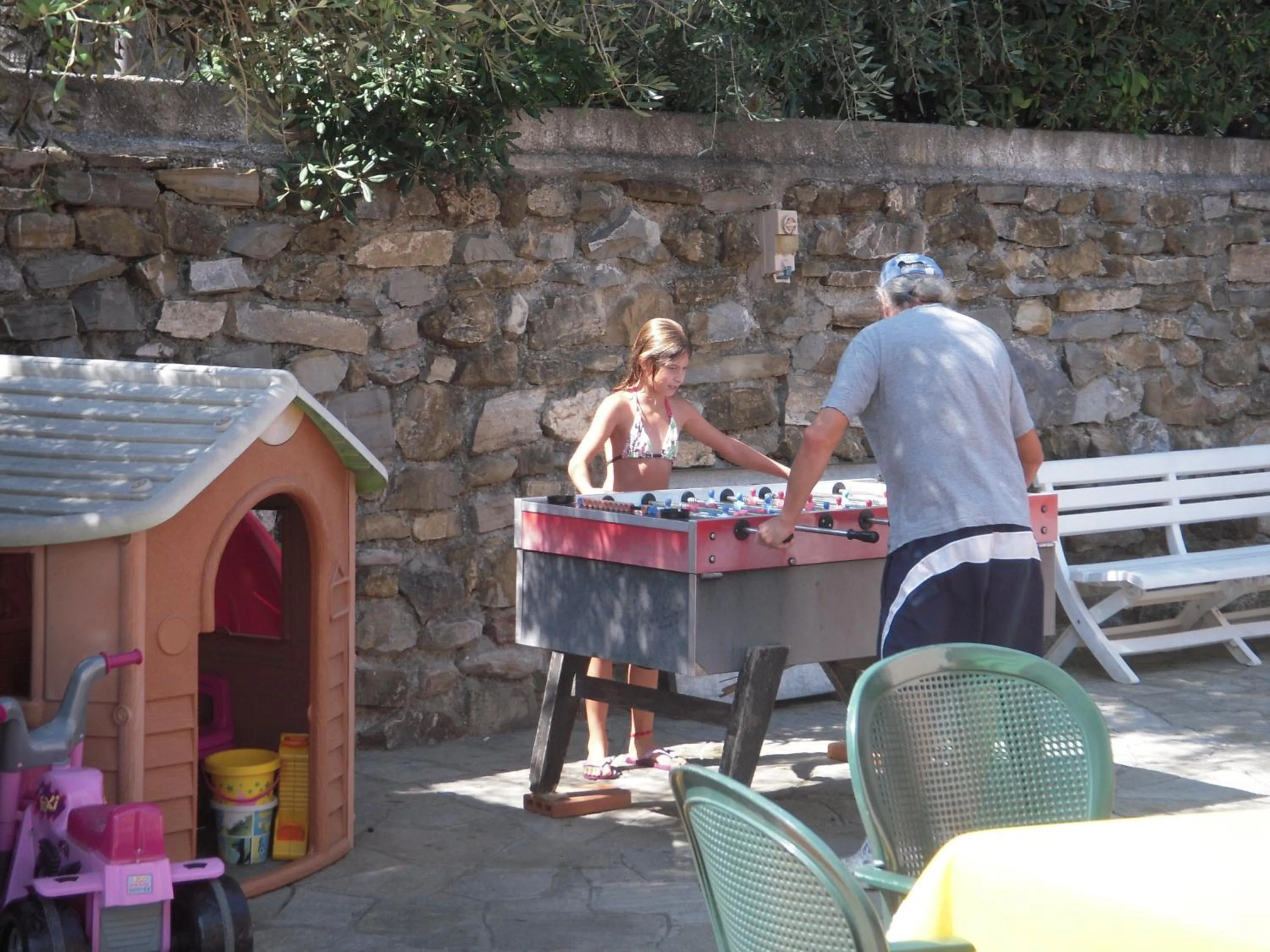 Children play ground in Residence Hotel Edy