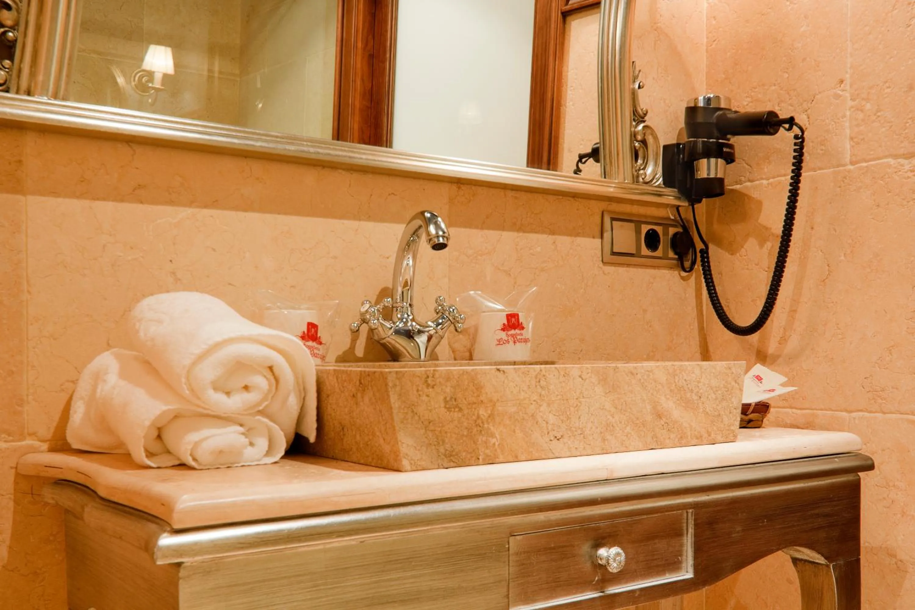 Bathroom in Hospederia de los Parajes