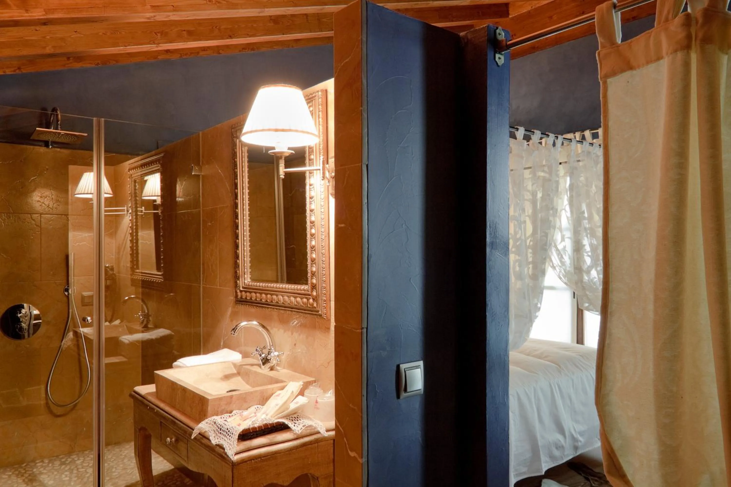 Bathroom in Hospederia de los Parajes