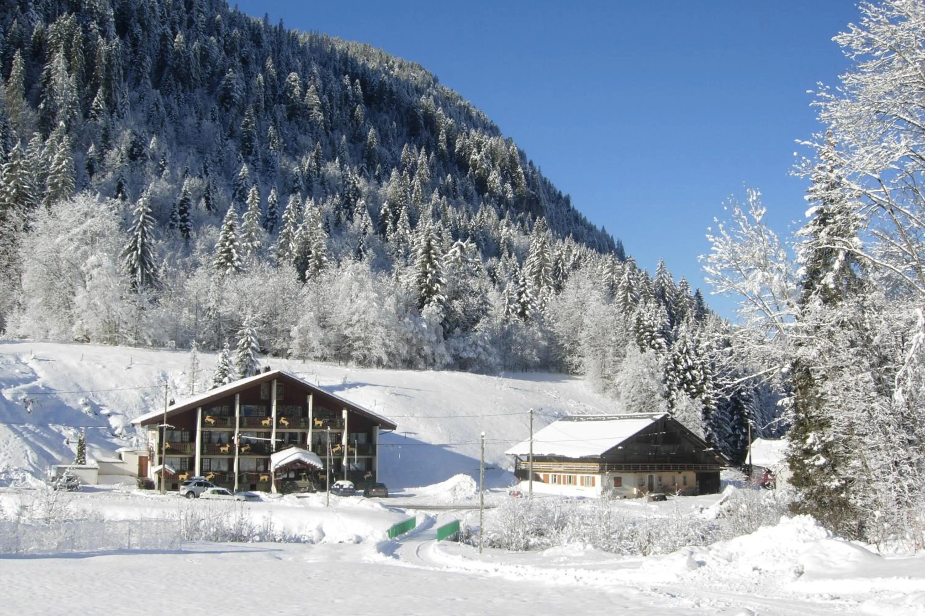 Facade/entrance in Au Bois de Lune