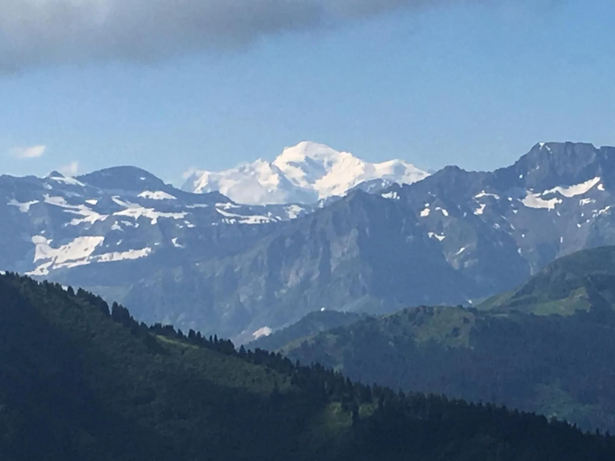 Mountain view in Au Bois de Lune