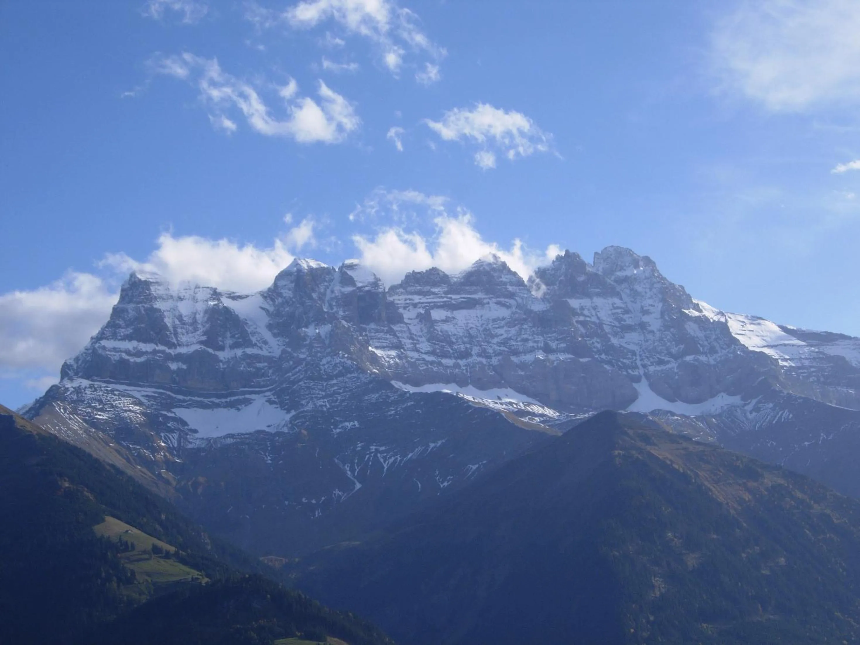 Mountain view in Au Bois de Lune