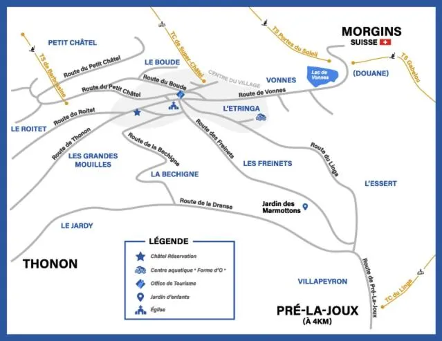 Floor plan in Au Bois de Lune