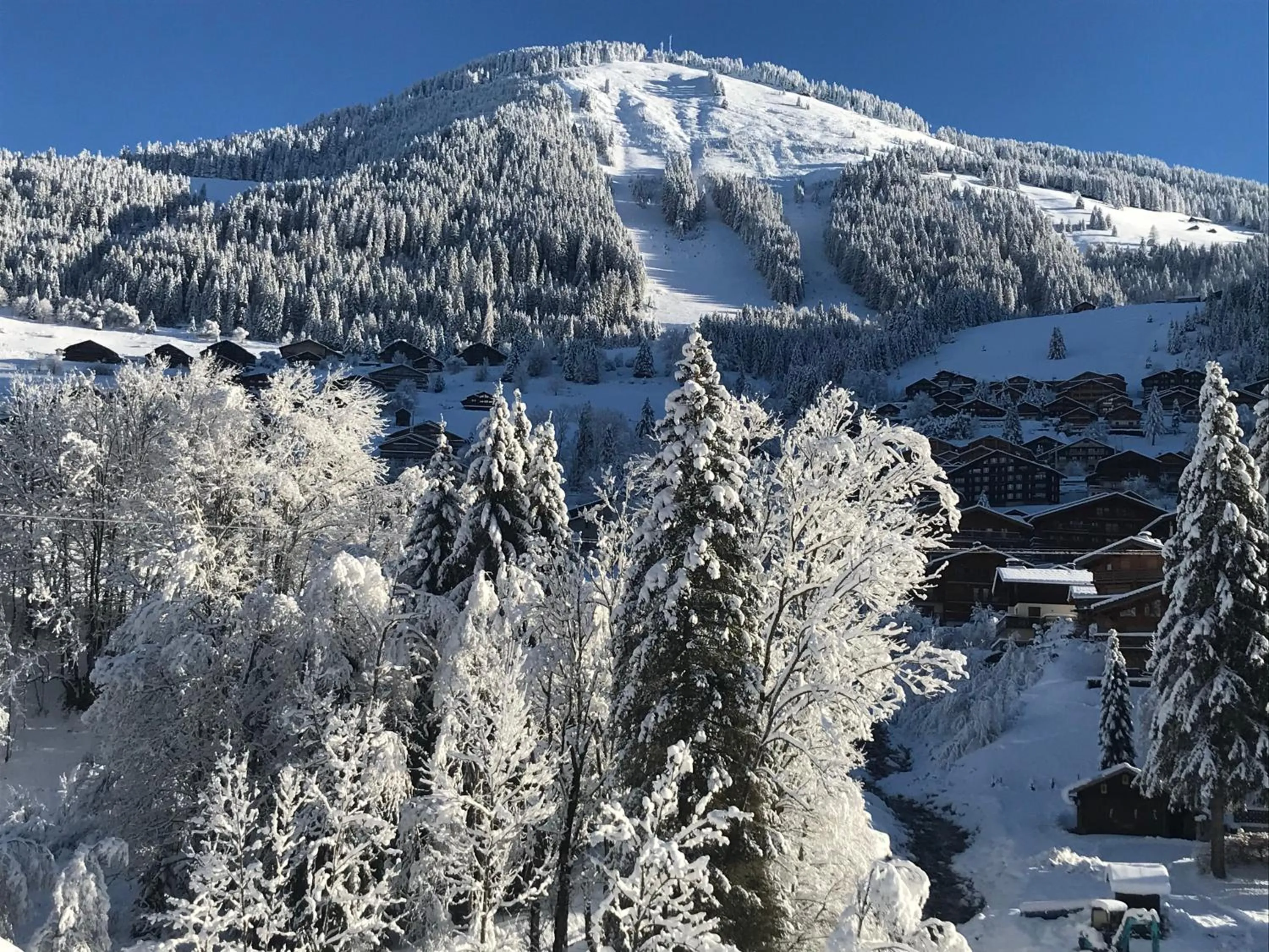 Mountain view in Au Bois de Lune