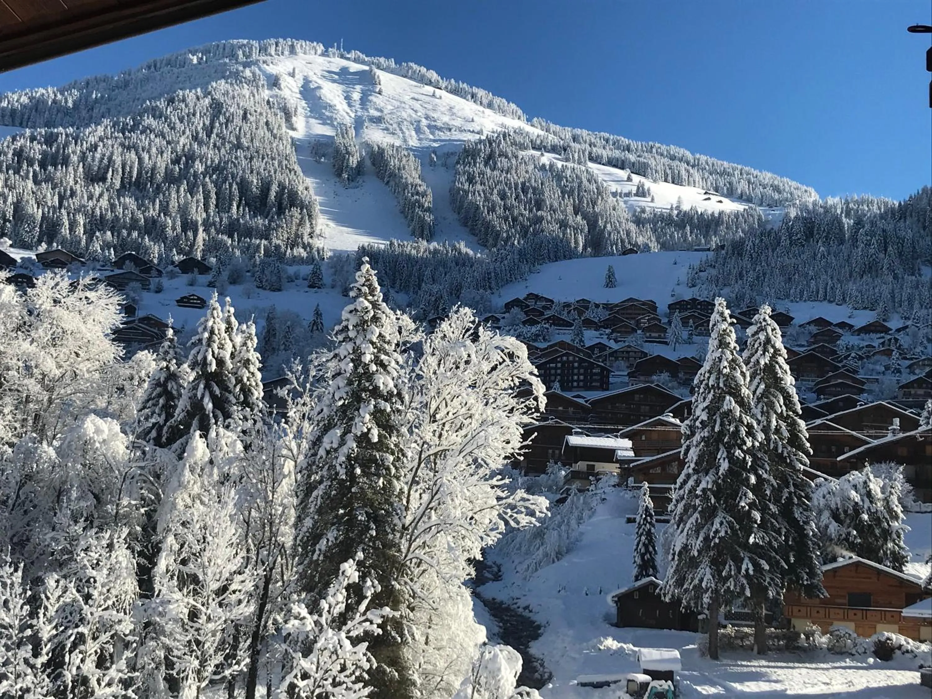 Mountain view in Au Bois de Lune