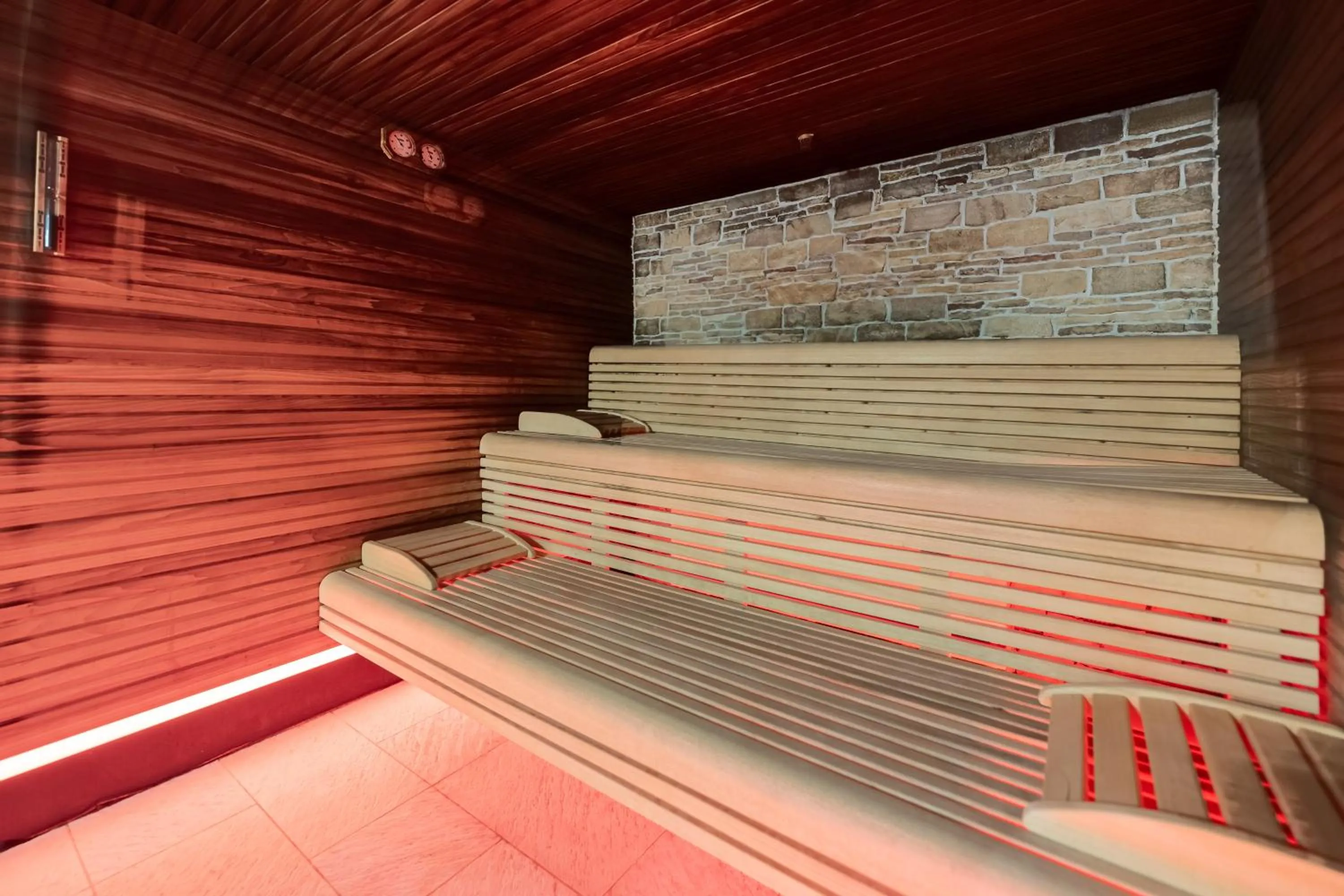 Sauna in Hotel Dolomiti Schloss