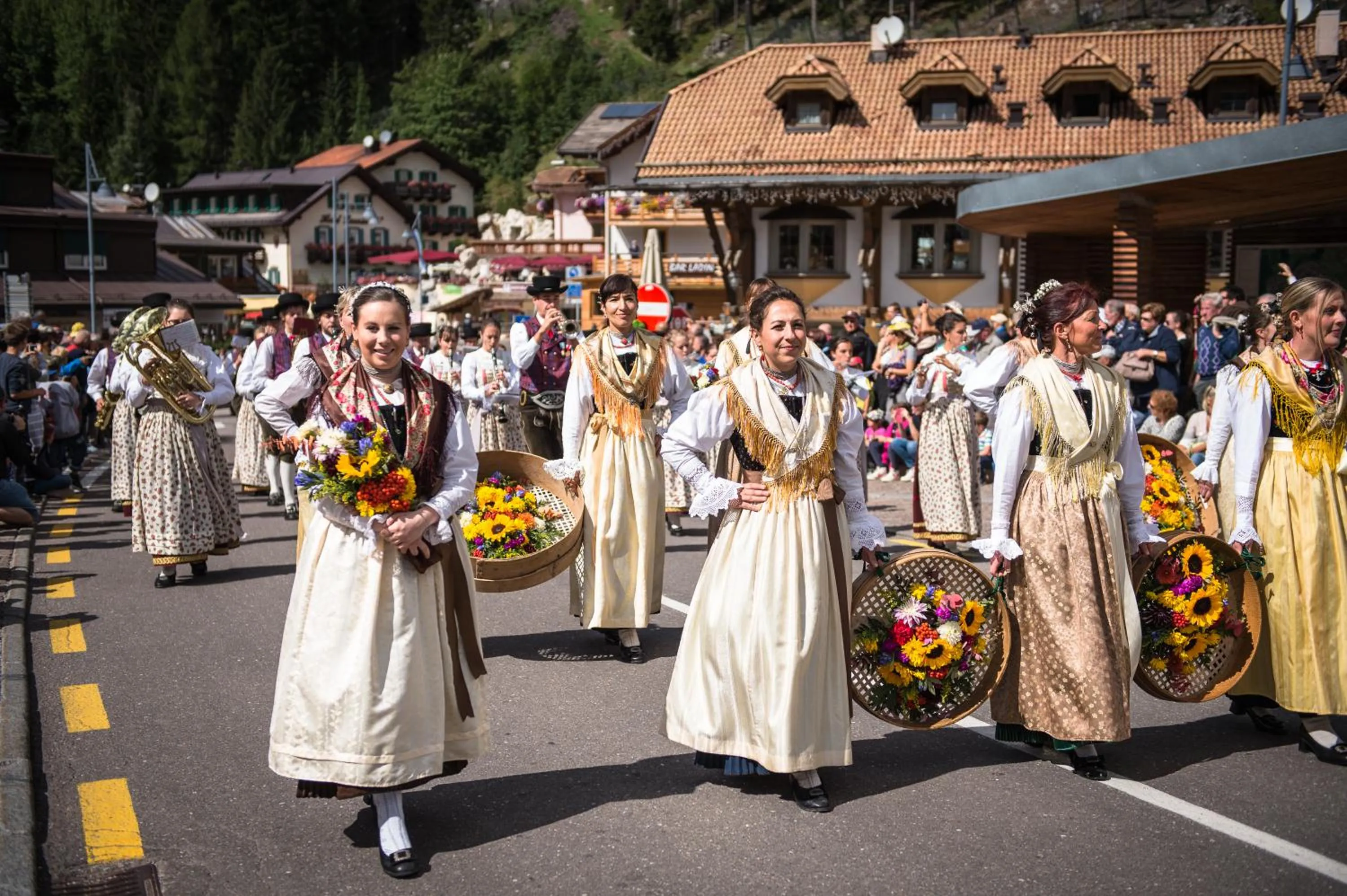 Property building in Hotel Dolomiti Schloss