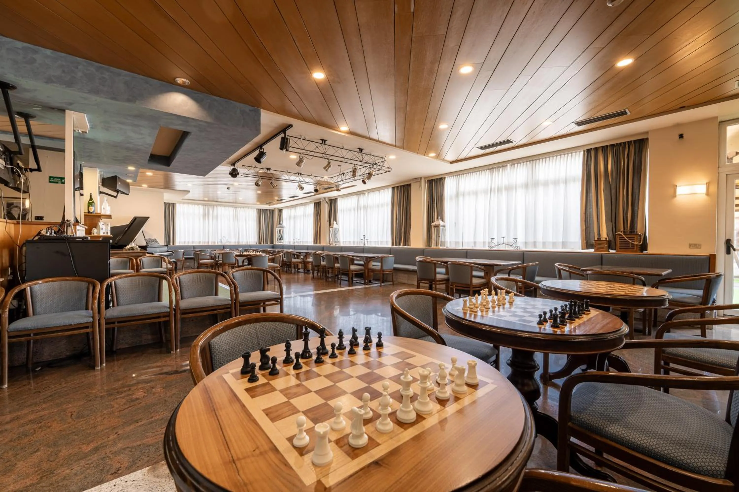 Living room in Hotel il Caminetto Sport