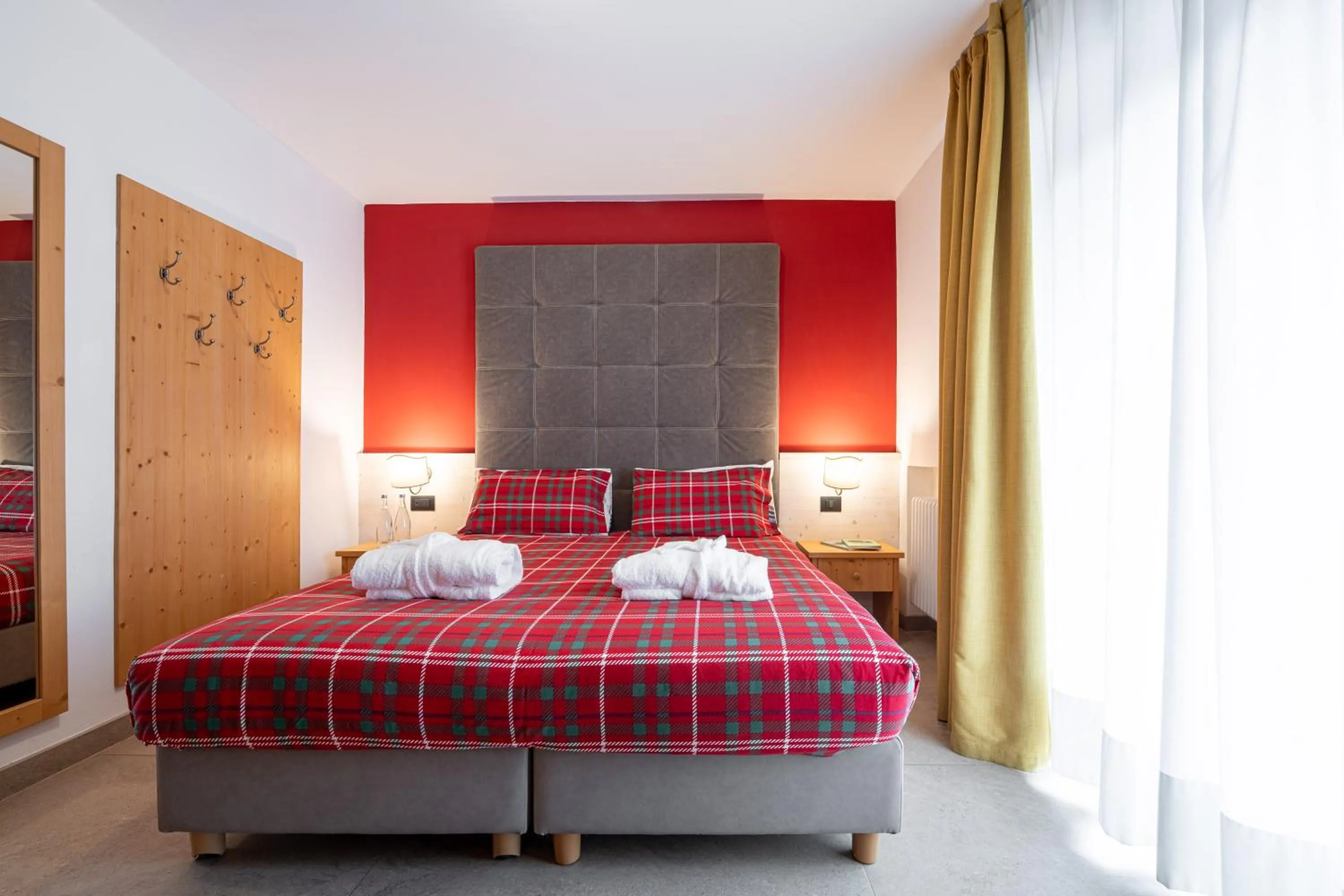 Bedroom, Bed in Hotel il Caminetto Sport