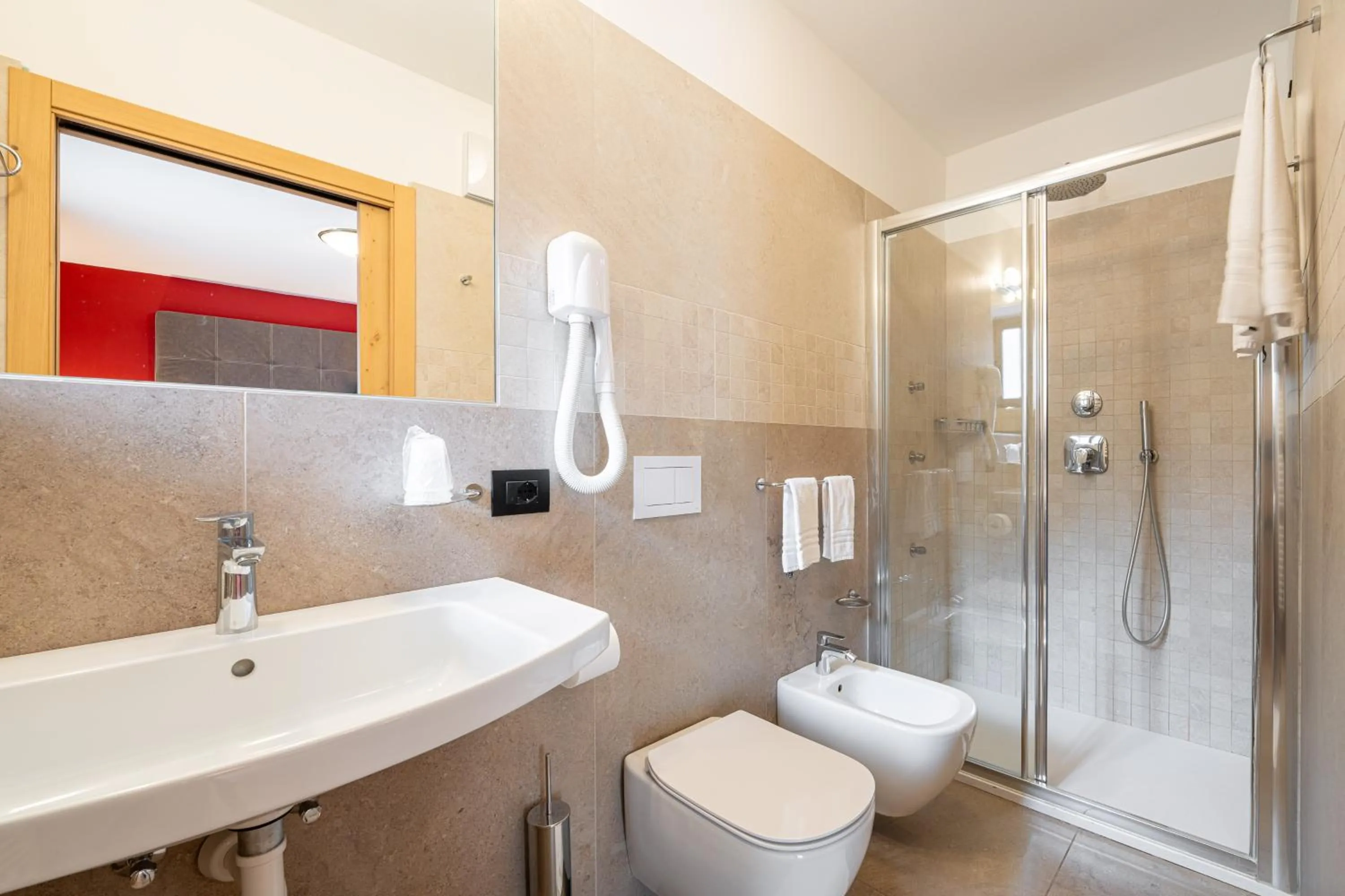 Bathroom in Hotel il Caminetto Sport