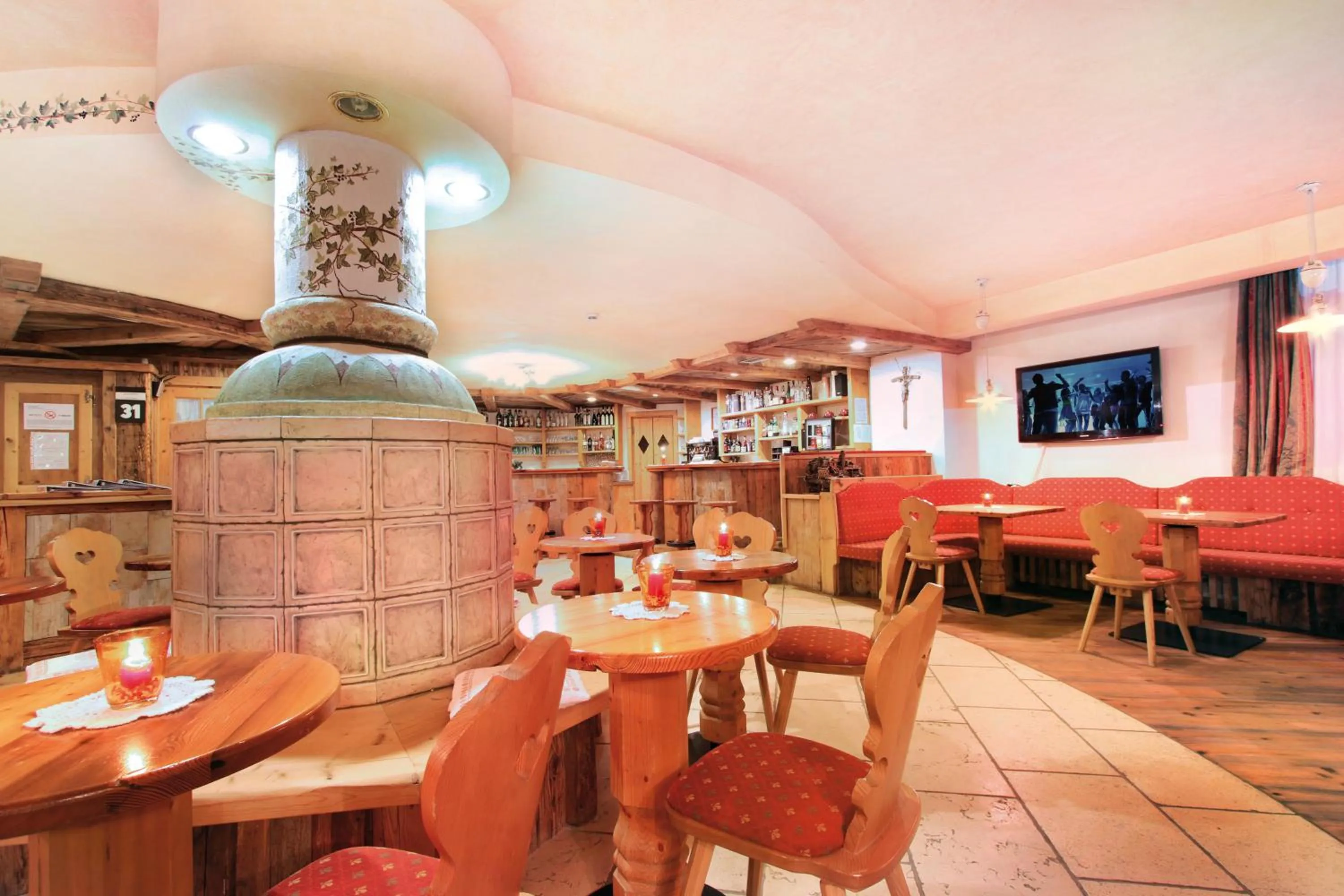 Decorative detail in Hotel Bellevue